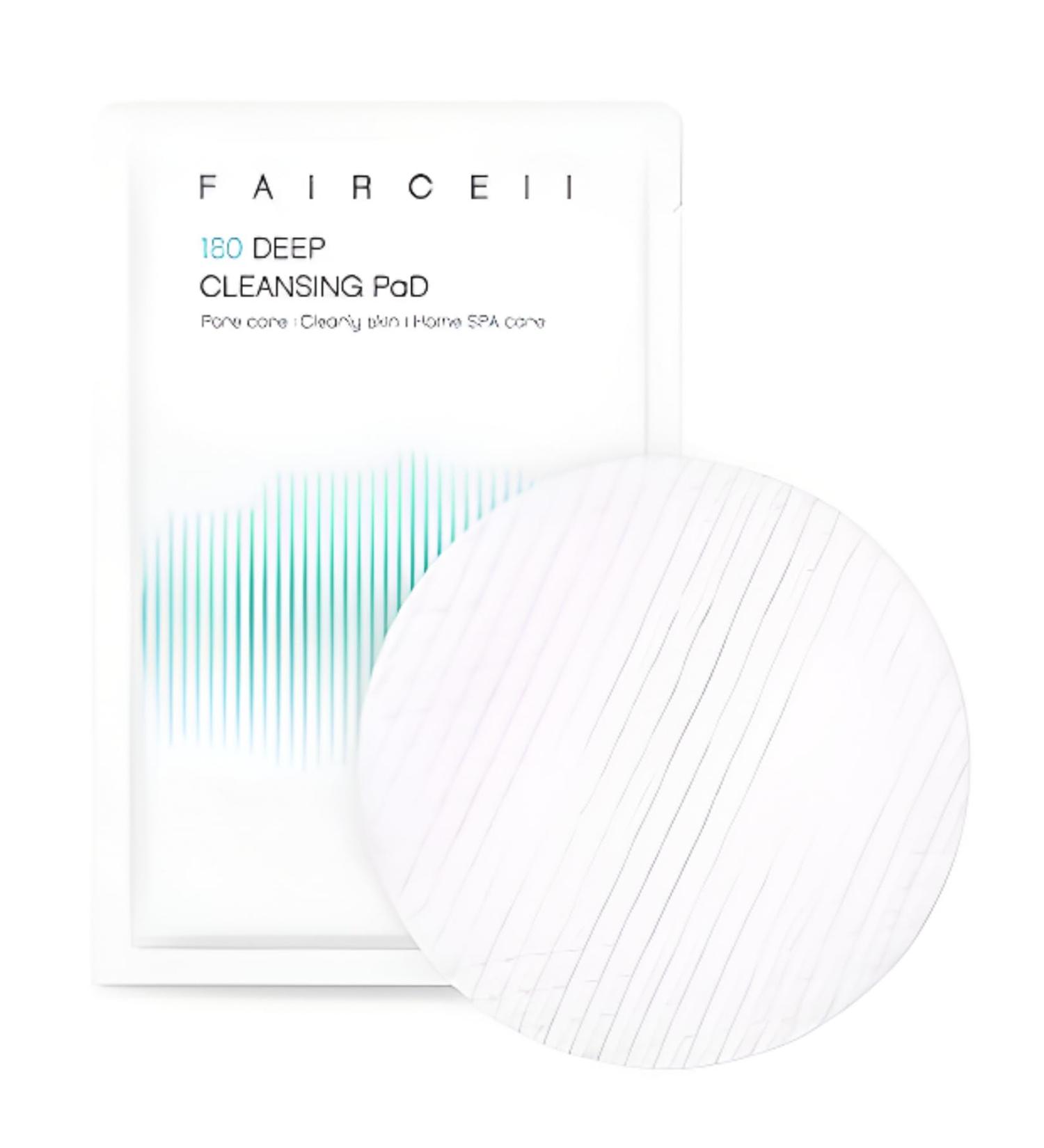 Faircell 180 Deep Cleansing Pad - Waterless Pore Care Hypoallergenic Portable Korean Skin Care | 10 Sets of 2 Pads (0.24 fl oz each - Buy Online on GoSupps.com