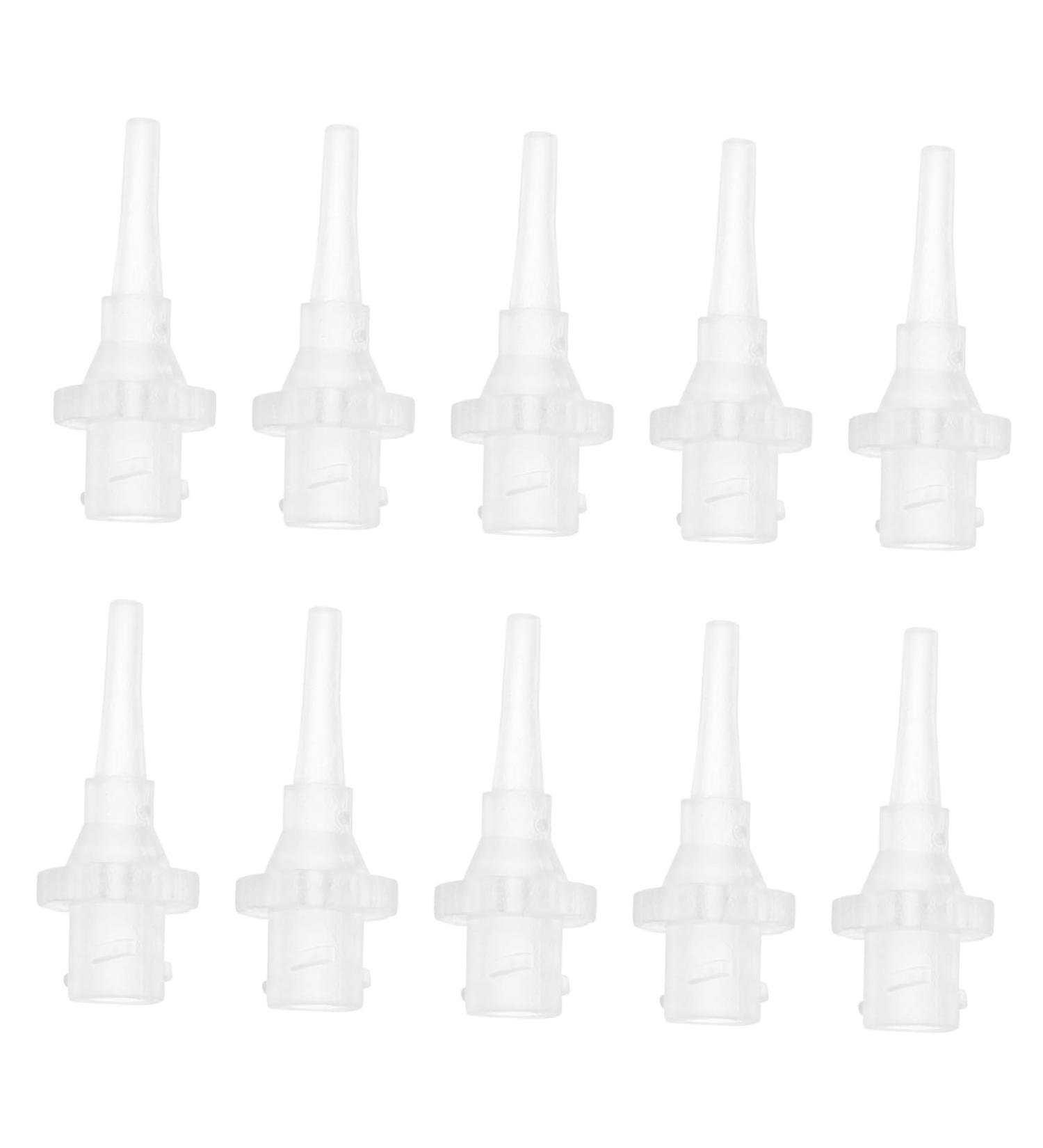 Didiseaon 100pcs Ear Cleaning Nozzle Washer Accessories | Disposable Ear Wax Removal Tips | PVC Ear Cleaning Kit Tool for Effective Irrigation - Buy Online on GoSupps.com