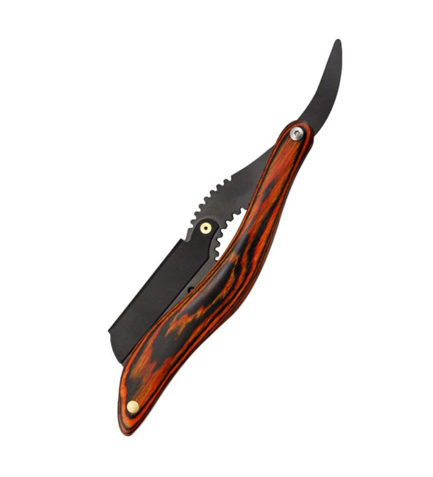 Beaupretty Folding Rapider for Men - Premium Folding Straight Razor & Bamboo Handle Shaving Tool - Buy Online on GoSupps.com