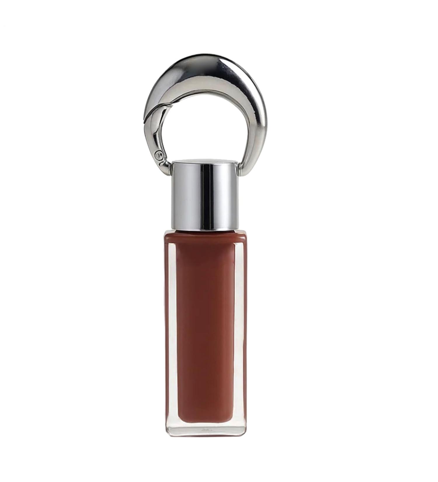 Glittery lip gloss high-pigment glossy cream colored lip gloss with keychain For teens friends family performances photos cosmetics the - Buy Online on GoSupps.com