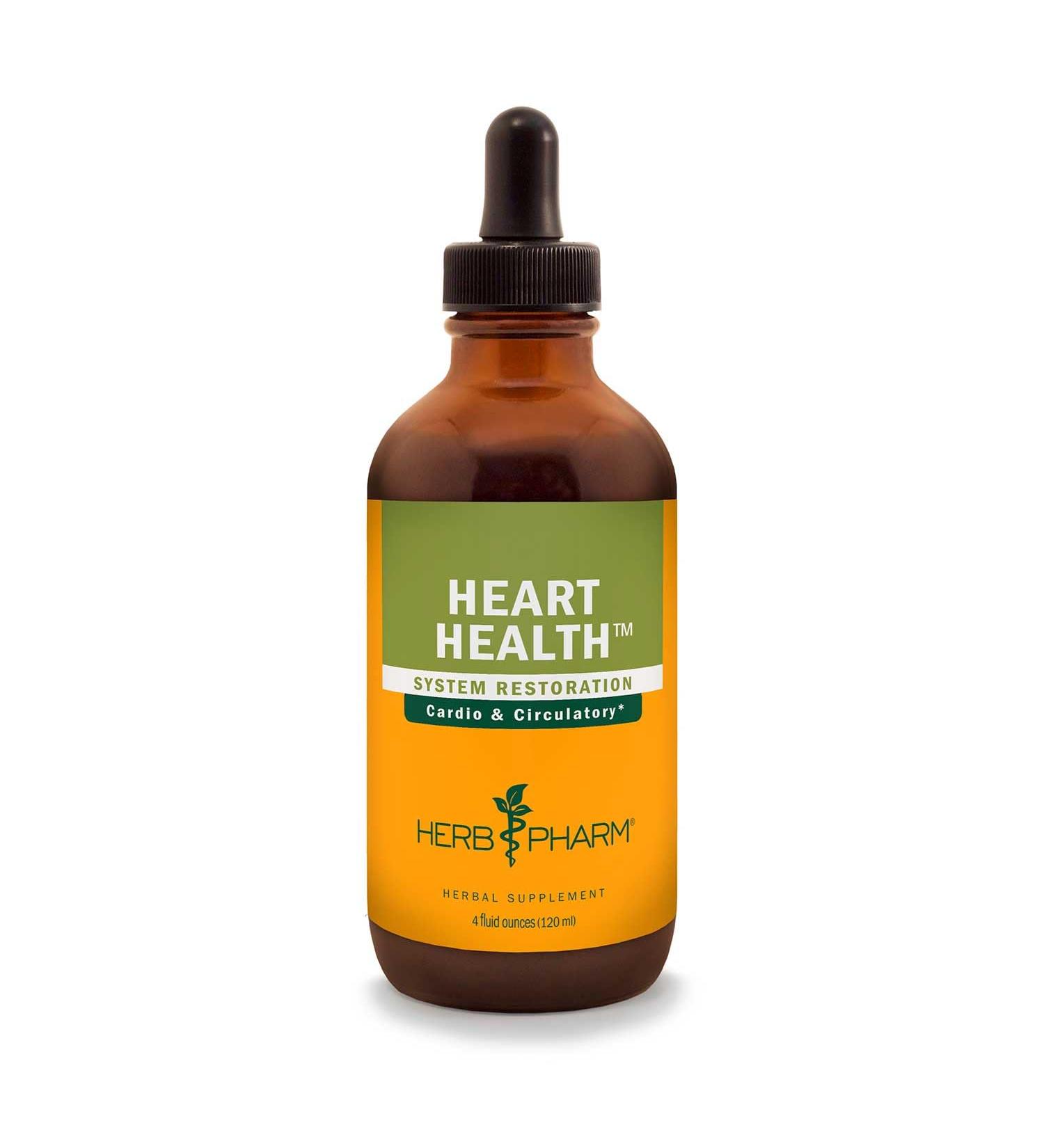 Herb Pharm Heart Health Liquid Herbal Formula with Hawthorn for Cardiovascular System Support - 4 Ounce 4 Fl Oz (Pack of 1)