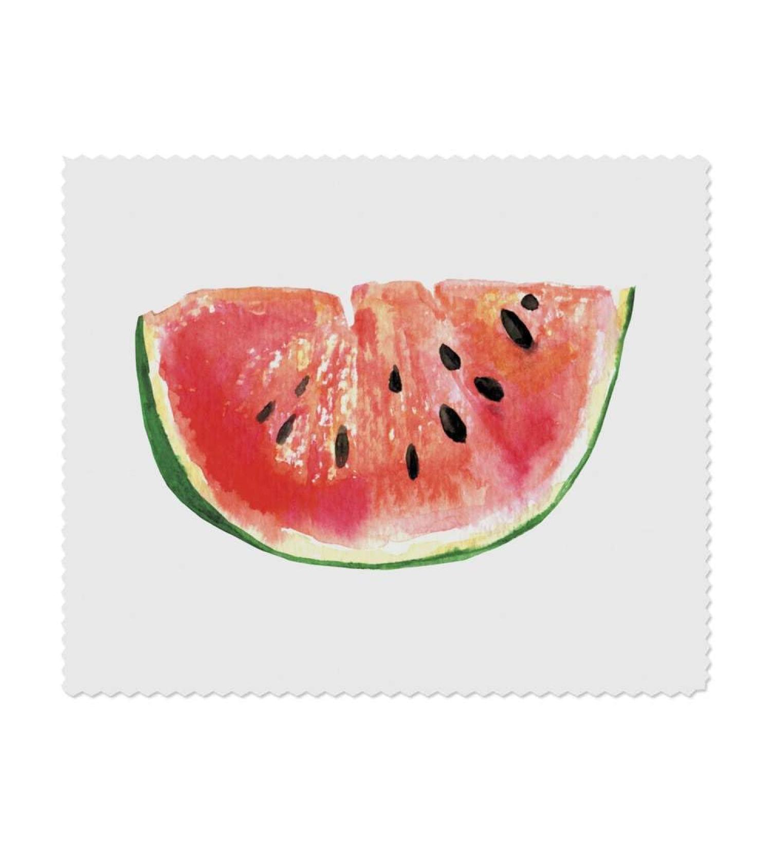 Watermelon Microfiber Lens Cleaning Cloths - Premium Eyeglass Care | International Shipping Available - Buy Online on GoSupps.com
