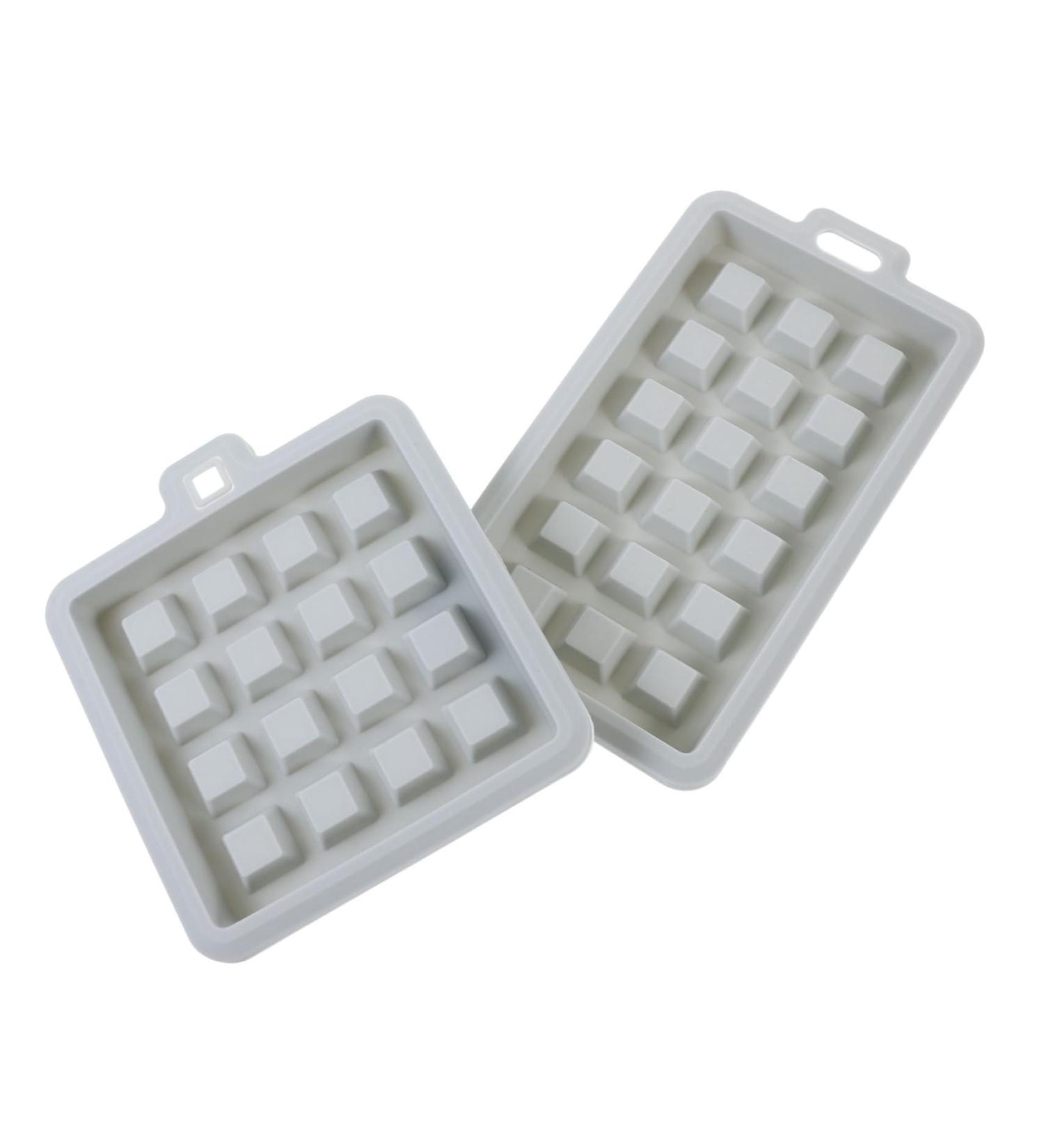 Generic Waffle Baking Mold 2 Pcs Square Silicone Mold Cookie Pudding Mold Silicone Waffle Making Mold Tray Rice Cake Waffles - Buy Online on GoSupps.com