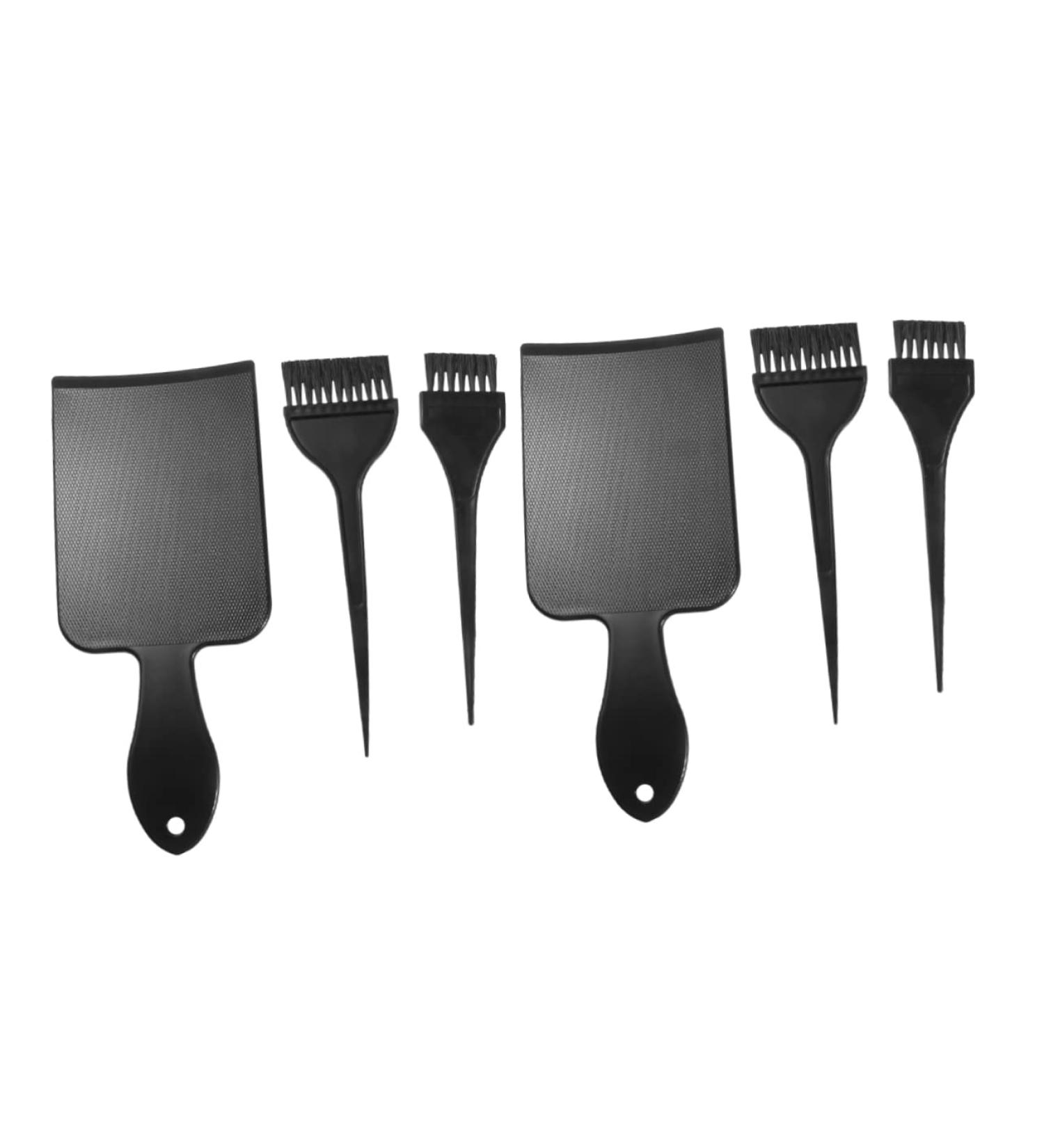 2ensemble Kit De Coloration Capillaire Outils Coiffure Planche Pinceaux Maison Salon Noir - Buy Online on GoSupps.com
