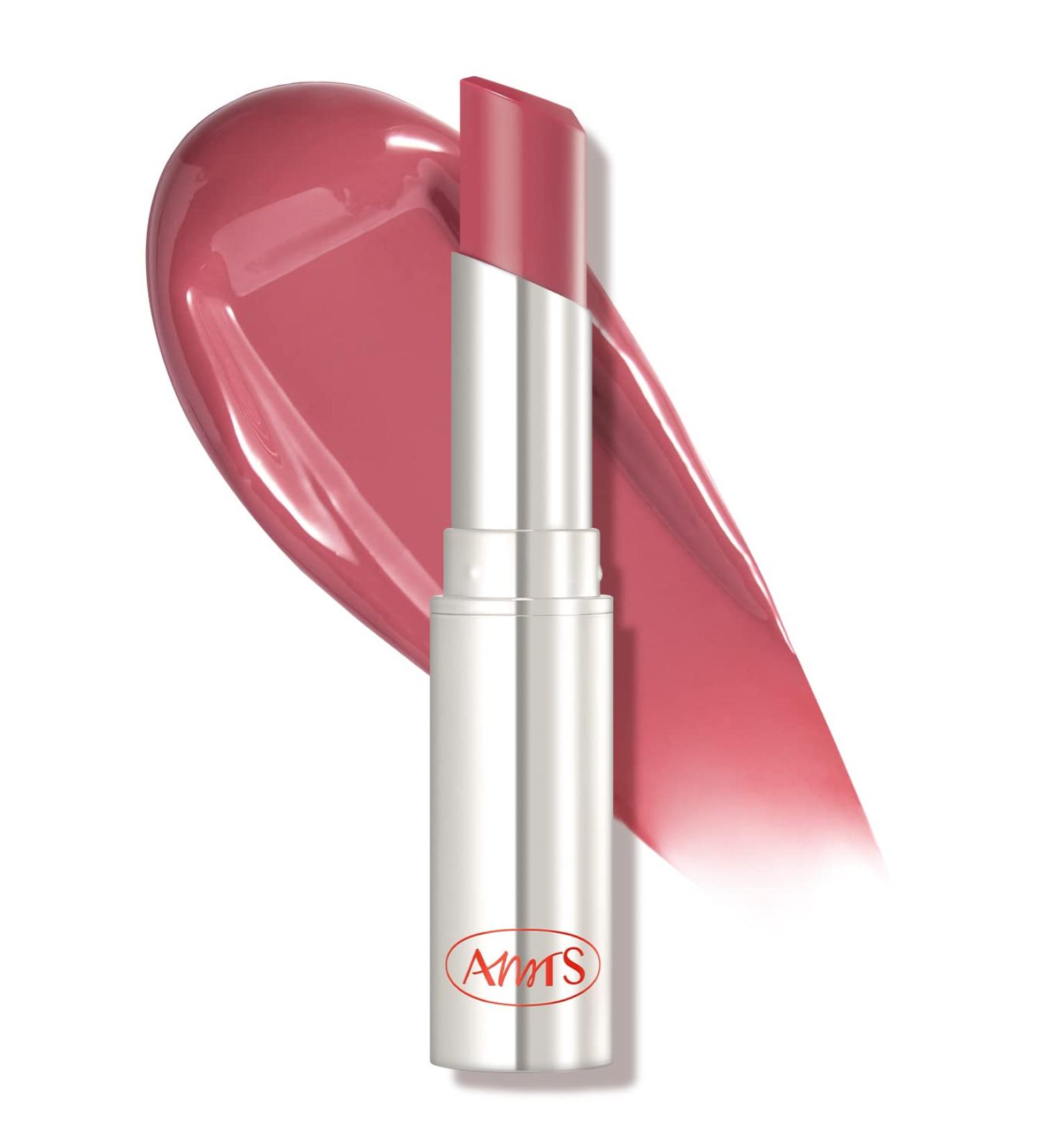 AMTS Tinted Lip Balm 01 Mauve Pink | Hydrating Lip Butter - Moisturizing Lipstick | Korean Beauty Lip Tint for Dry, Cracked Lips - Buy Online on GoSupps.com