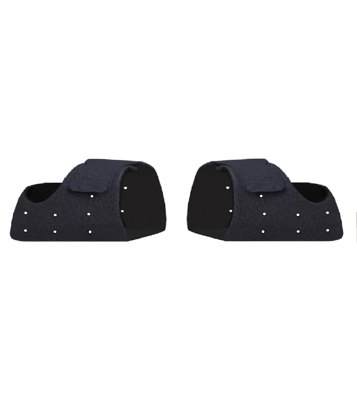 Heel Cups for Pain Relief | Plantar Fasciitis Heel Spur Bursitis & Cracked Heels - Black (1 Pair) - Size S - Buy Online on GoSupps.com