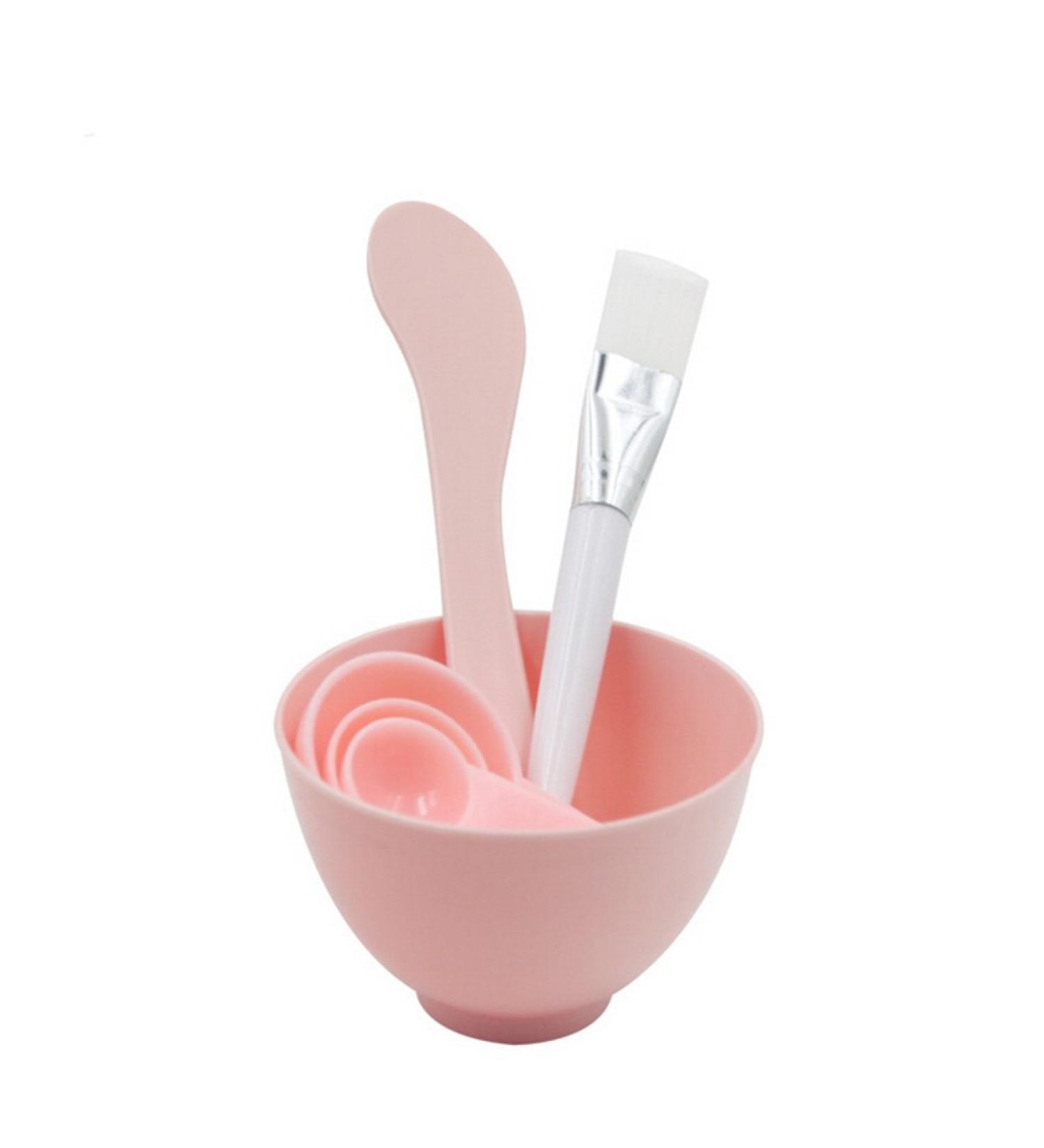 DIY 4 in 1 Mask Bowl Set - Facial Care Mixing Bowl with Stick Brush | International Shipping Available - Buy Online on GoSupps.com