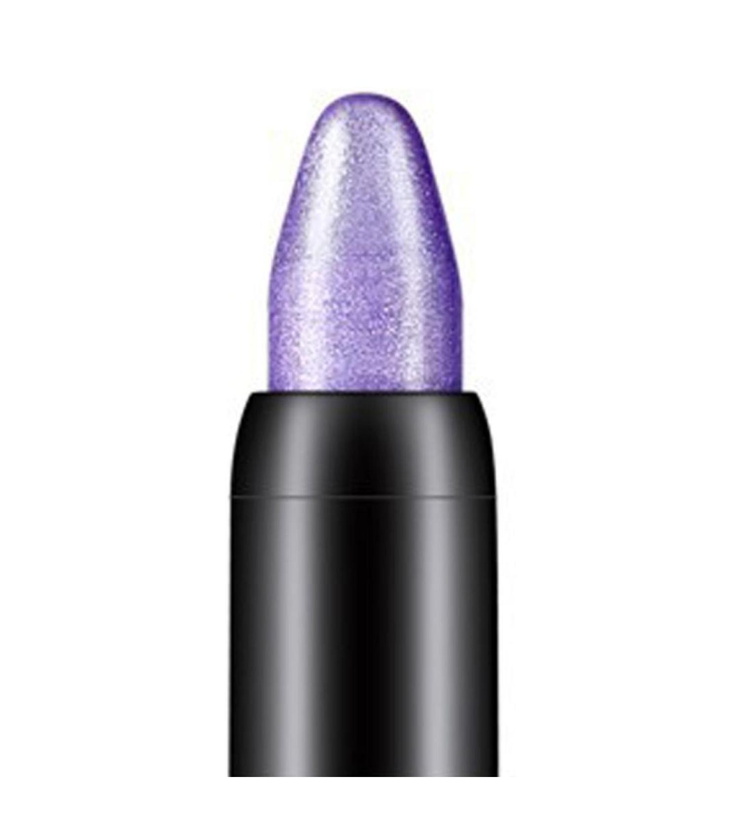 Tonsee Women Beauty Highlighter Eye Pencil Cosmetic Glitter Eyeshadow Eyeliner Pen Portable Makeup Tool, 116cm (Purple)