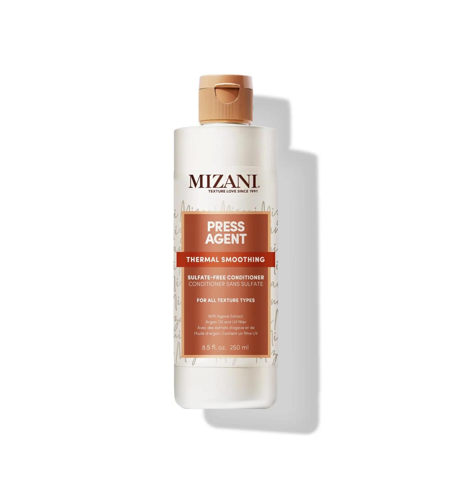 Mizani Apr s-Shampooing Hydratant & D m lant Pr pare les Cheveux au Brushing & Silk Press Enrichi en Huile d'Argan & Extrait d'Agave Sans Sulfate Press Agent Smoothing Conditioner 250 ml - Buy Online on GoSupps.com