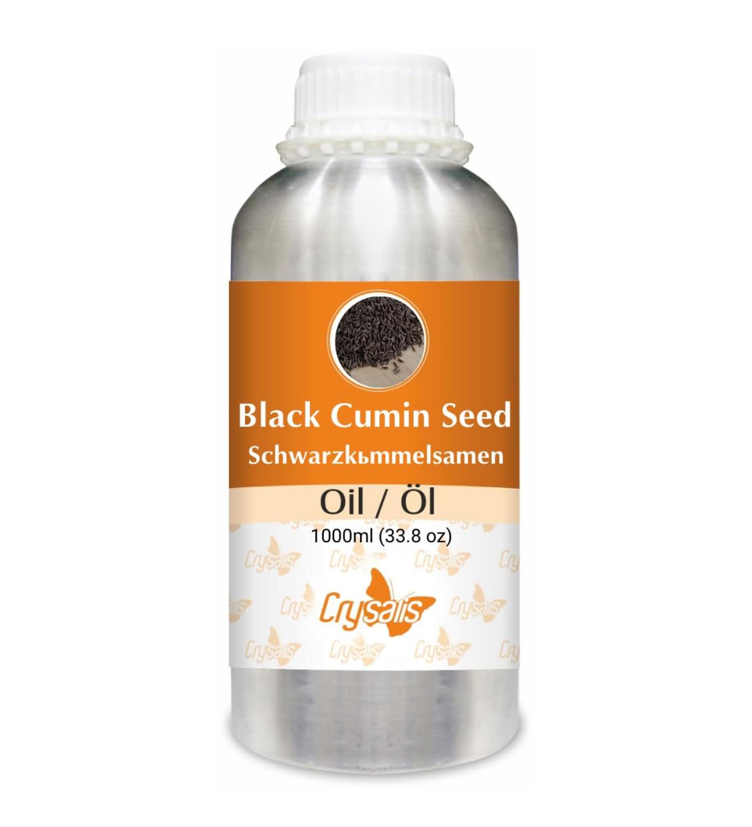CRYSALIS Crysalis Black Seed Oil (Nigella sativa) - 1000ml/33.8 Fl oz