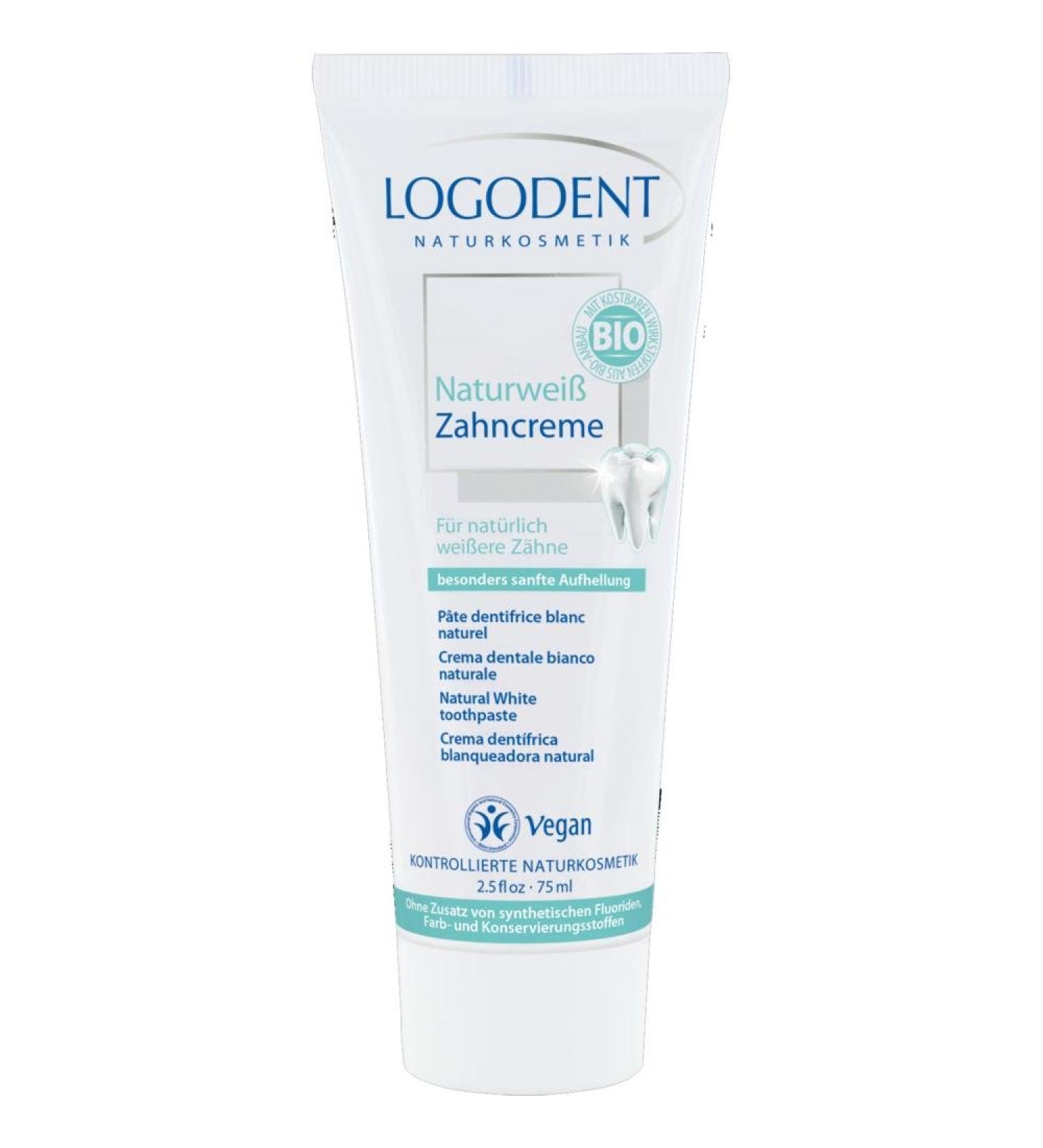 Logona natural toothpaste.