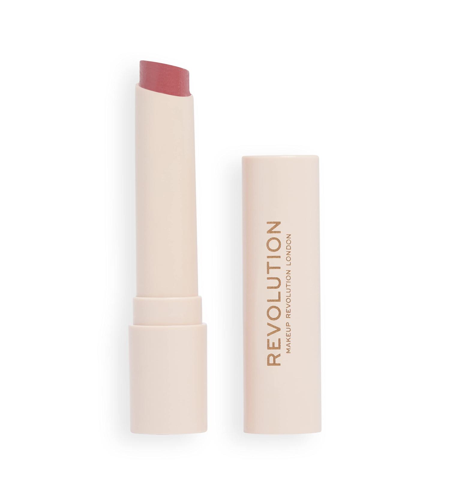  Revolution Beauty London Makeup Revolution London Pout Balm Plumping and Moisturizing Lip Balm Shiny Pink 2.5 g - Buy Online on GoSupps.com