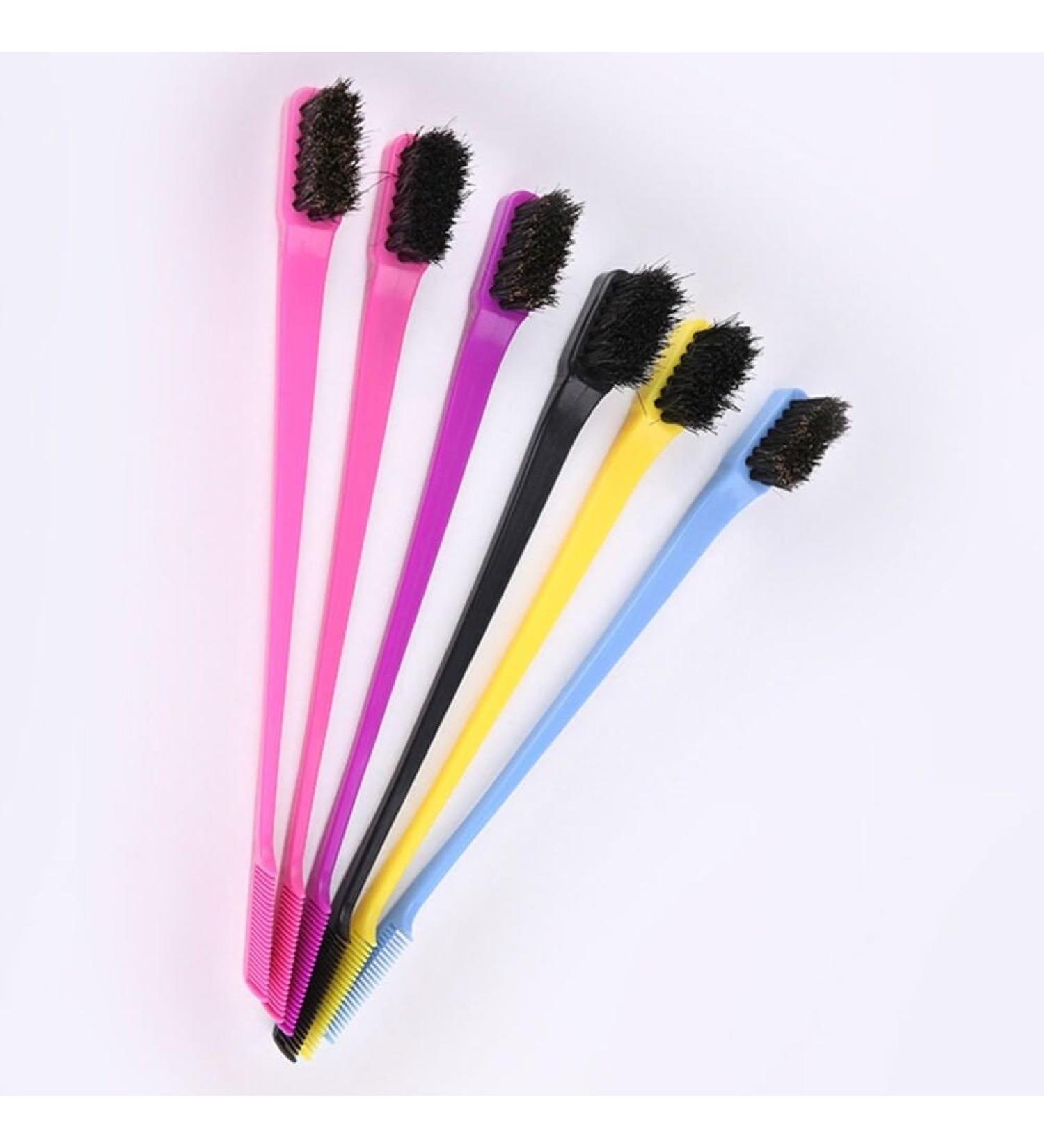 FOMIYES Double-Head Eyebrow Brush Comb - Multipurpose Brow Grooming Tool & Eyelash Curler Brush for Perfect Shaping - International Shipping Available - Buy Online on GoSupps.com