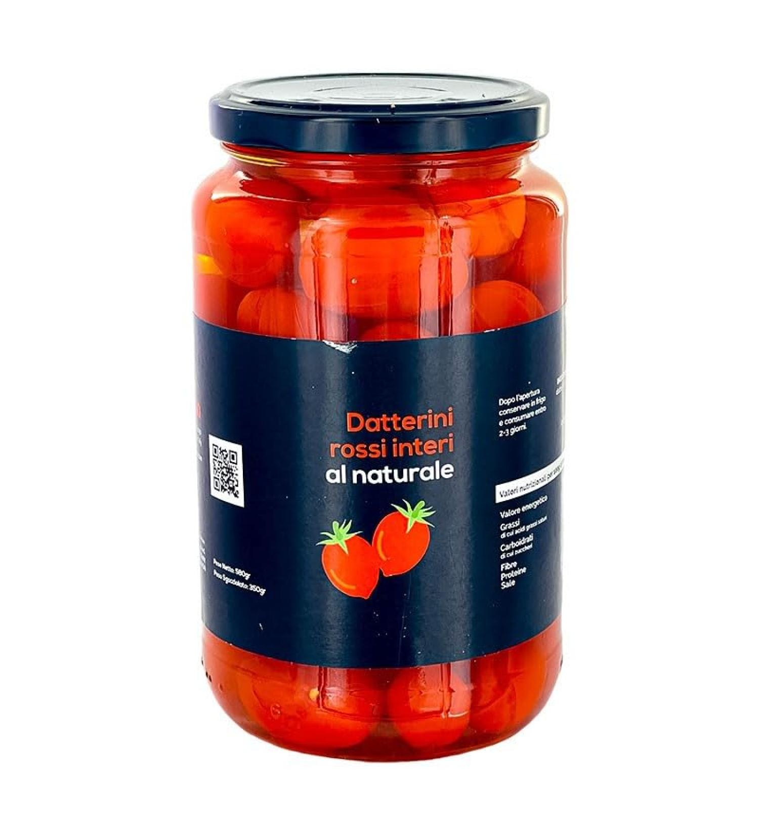 Il Tomolo Whole Red Datterini Tomatoes In Natural Water - Buy Online on GoSupps.com