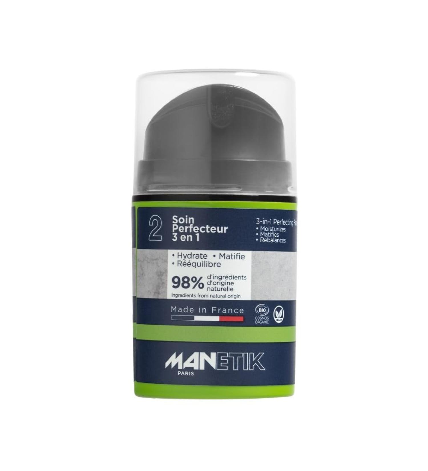 Manetik Perfect & Mat 3in1 Organic Perfecting Care 50ml - Buy Online on GoSupps.com