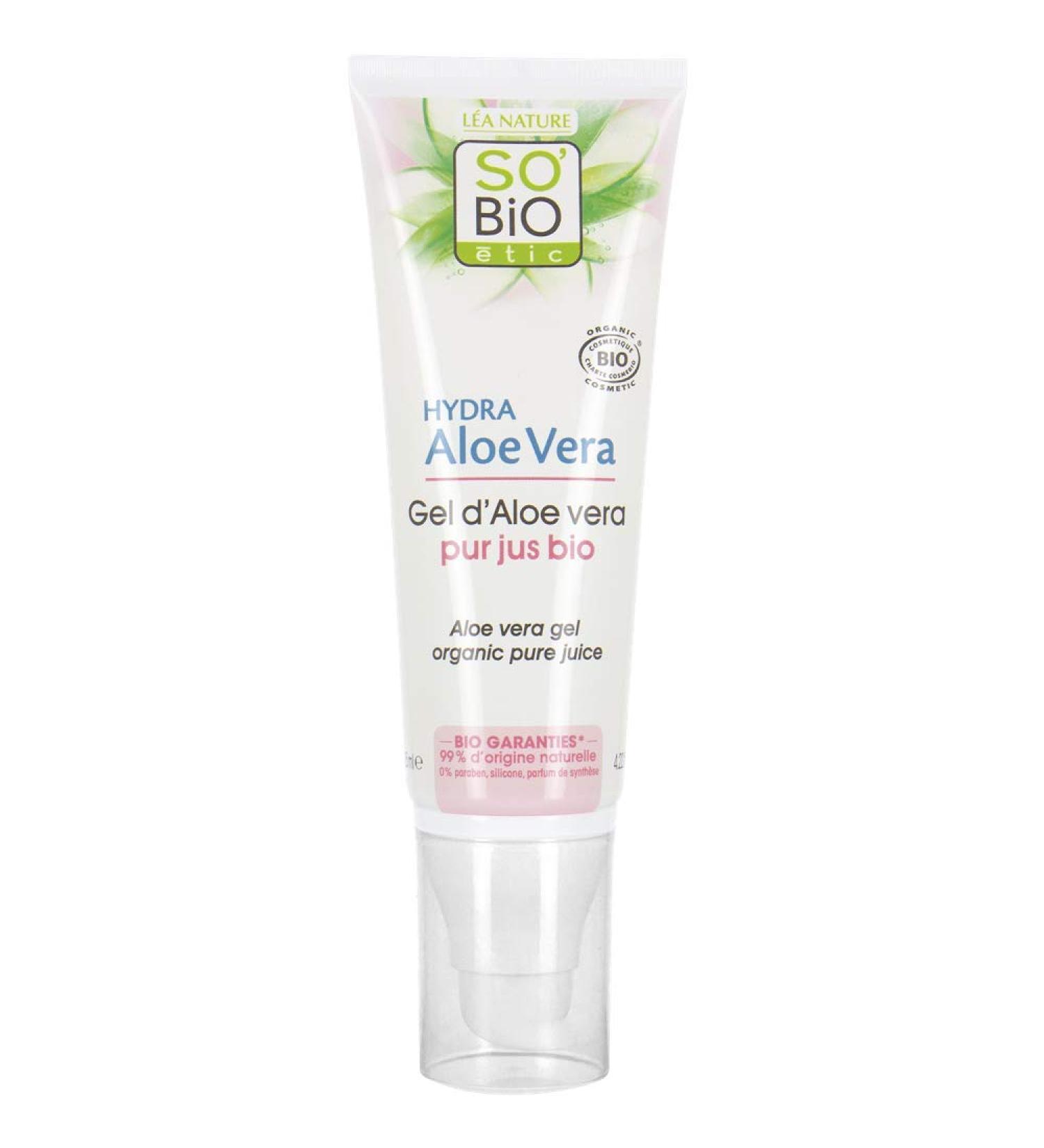So'Bio Étic Aloe Vera Gel Pure Organic Juice, 125 ml 1337261