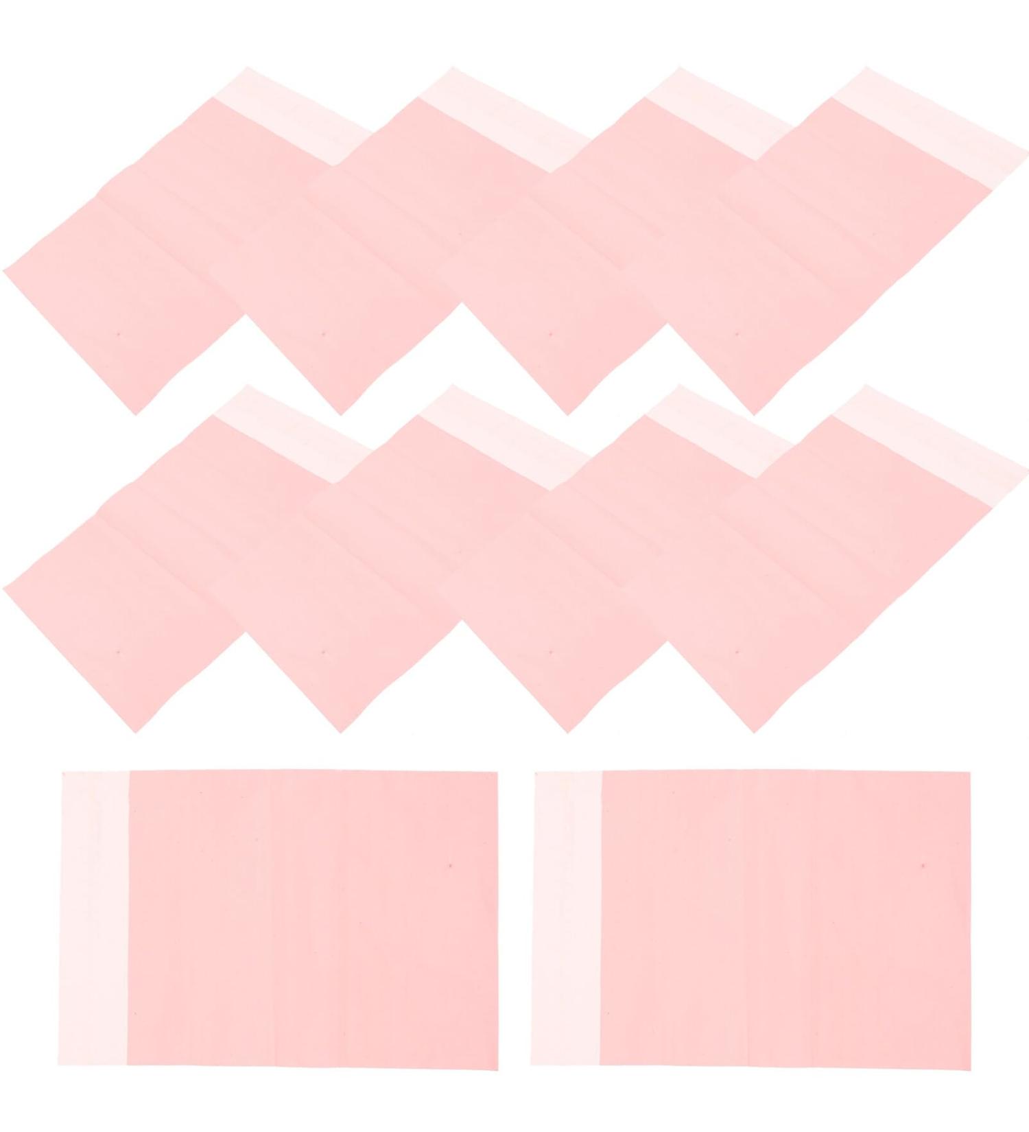 Gleavi 50-Pack Pink Self-Sealing Disposal Bags - Dark Pink Personal Use Bags for Women & Girls - Buy Online on GoSupps.com