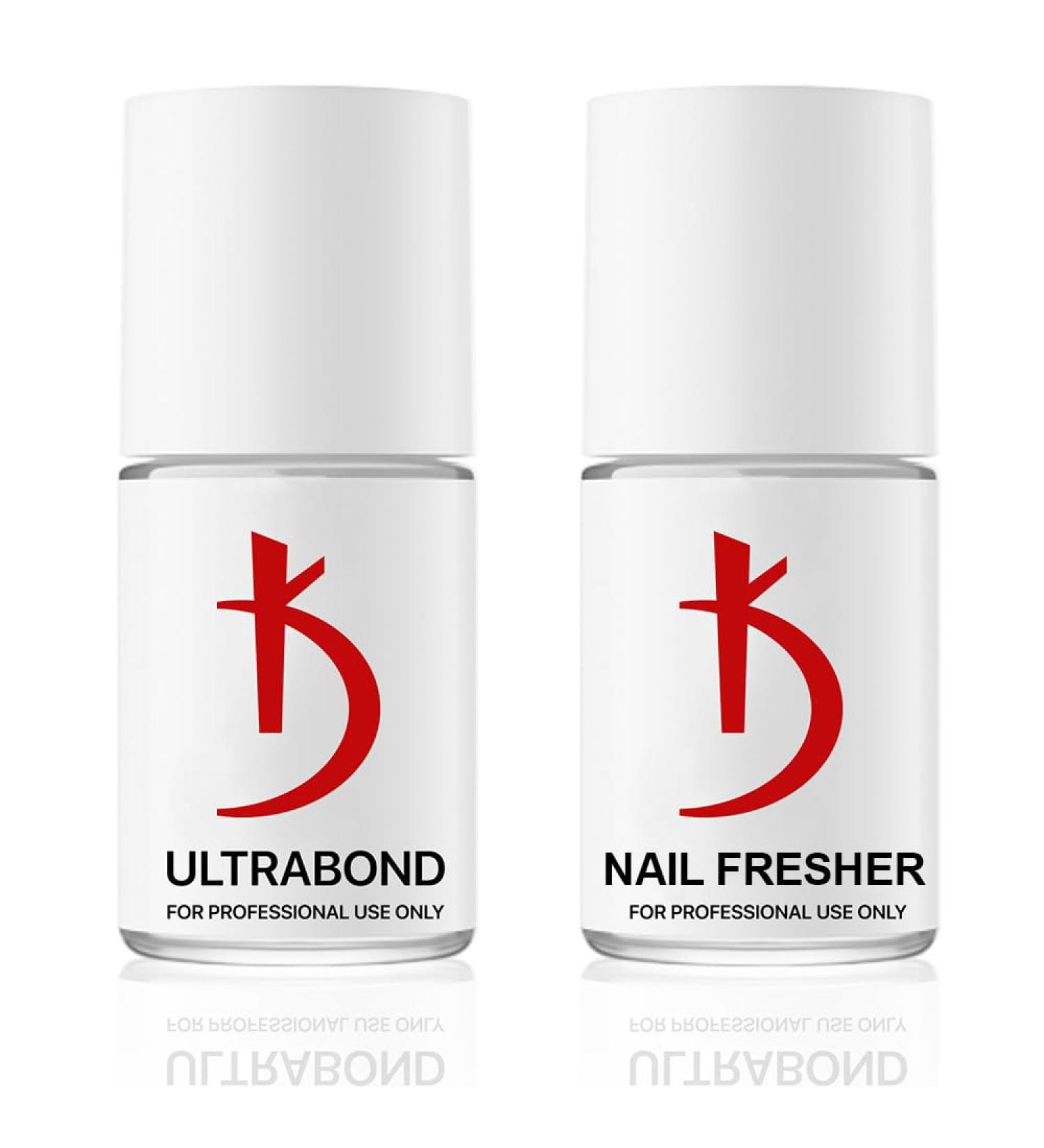 Buy Kodi Professional 2in1 Ultrabond & Nail Fresher Kit - 12ml Gel LED/UV Nail Polish Soak Off - Fast International Shipping - Buy Online on GoSupps.com