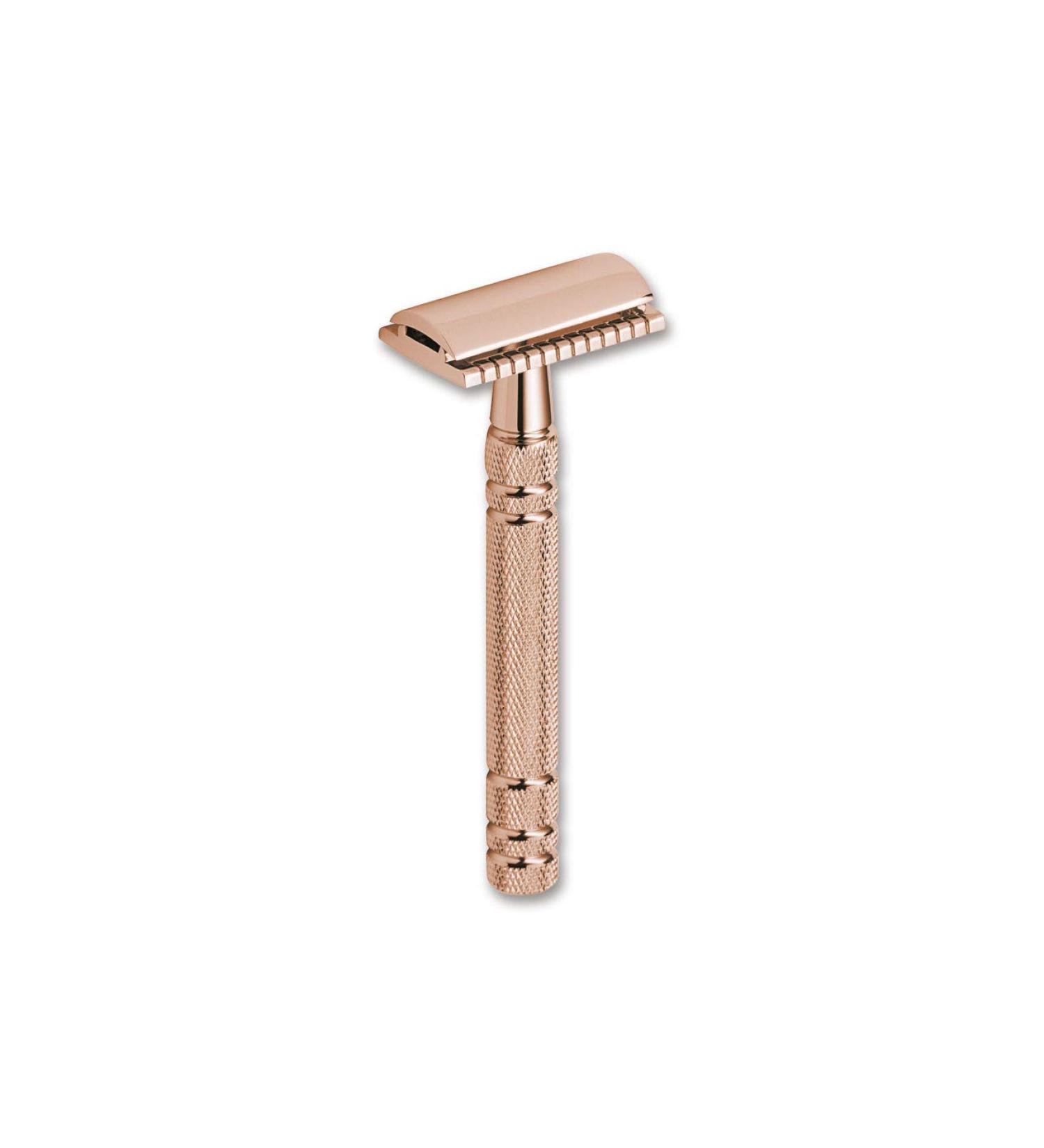 B ker Plus Manufaktur Solingen Safety Razor Boraso Rose Gold