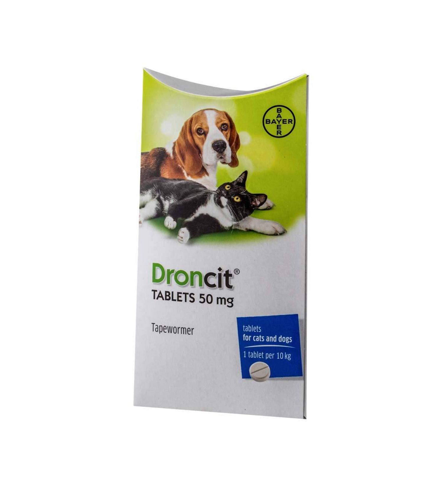 Droncit Tapeworm Tablets Single tablet