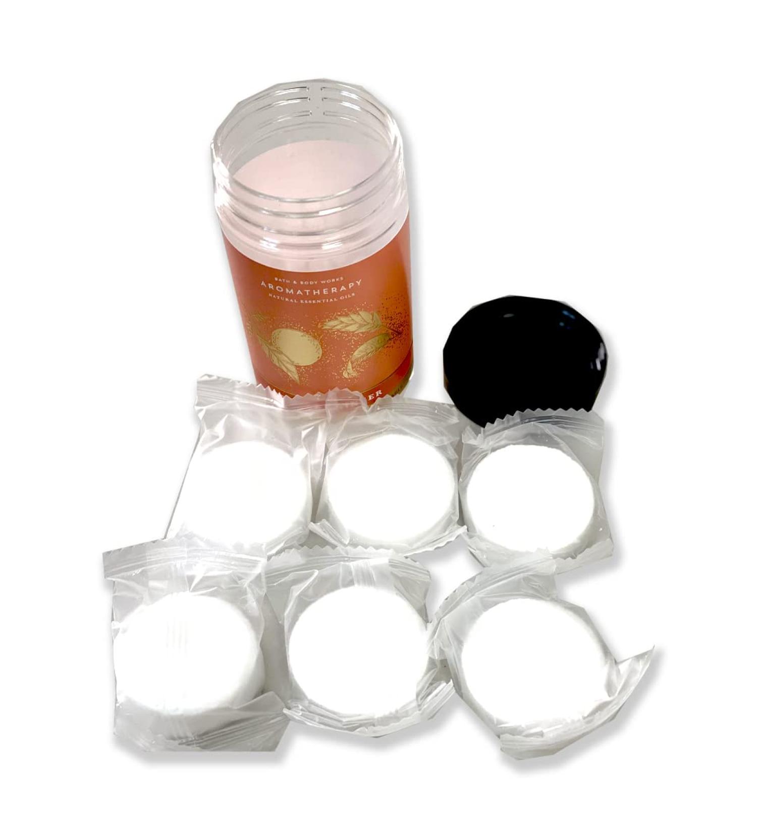 Bath and Body Works Aromatherapy Orange + Ginger Shower Steamer 6 Tablets