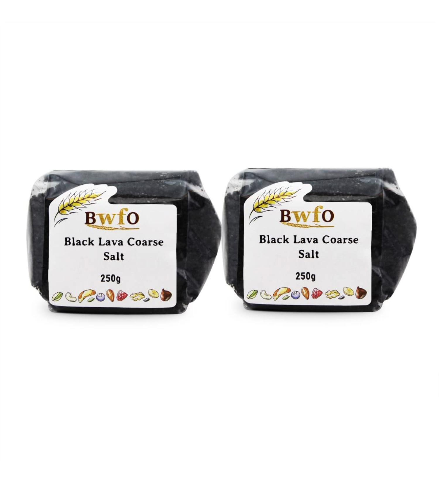 Black Lava Coarse Salt 500g (BWFO)