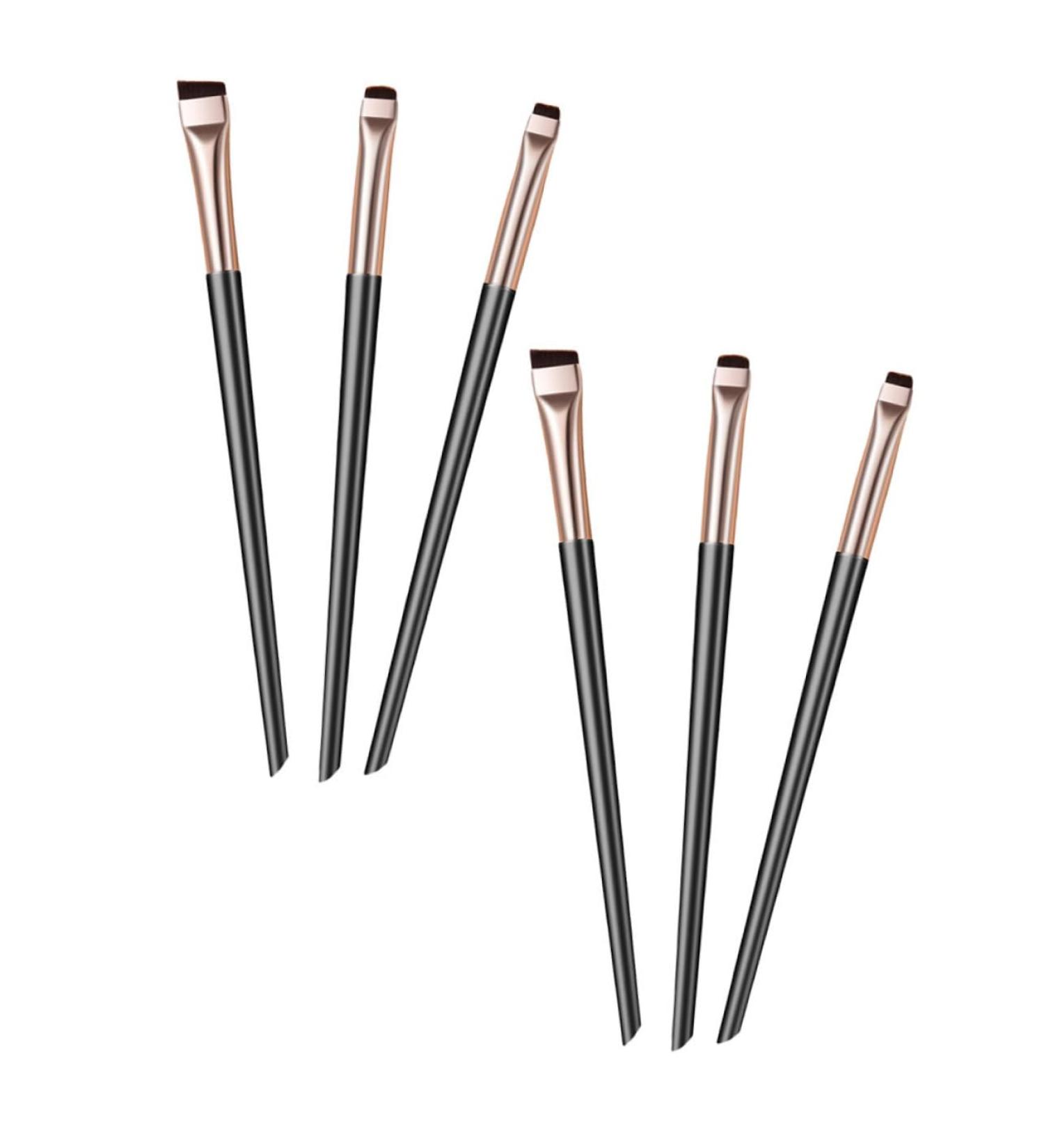 BELLIFFY 6pcs Eyeliner Precision Brush Eye Liner Makeup Brush Eye Makeup Kit Makeup Brush - Buy Online on GoSupps.com