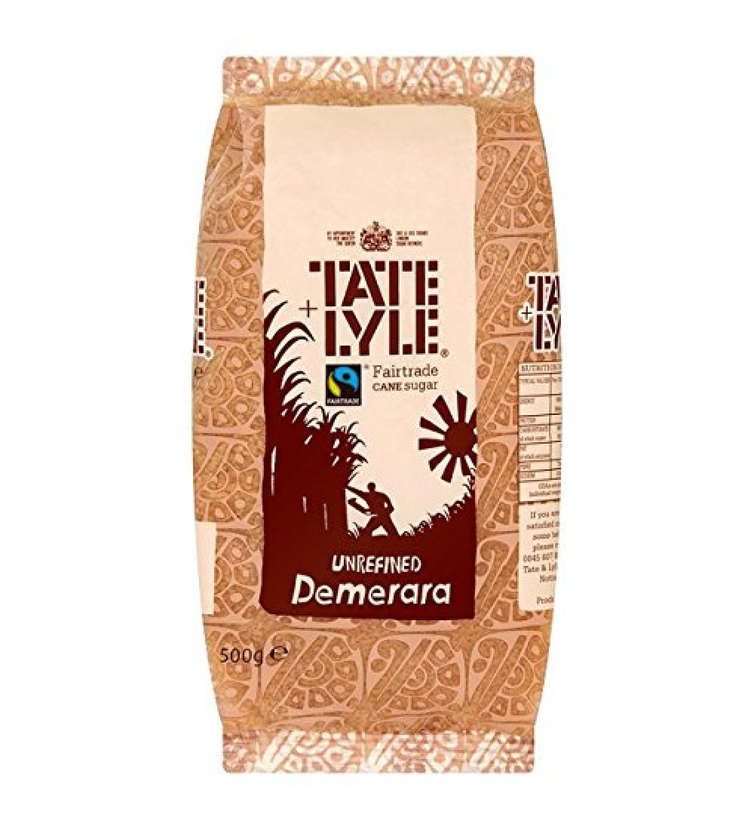 Tate & Lyle Fairtrade Unrefined Demerara Sugar 500g