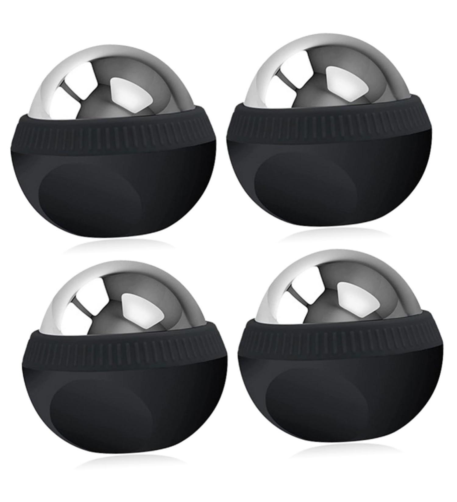 Beaupretty Stainless Steel Massage Globe Set - 4 Massage Balls for Relaxation & Fitness - Body & Face Massage Device - Buy Online on GoSupps.com