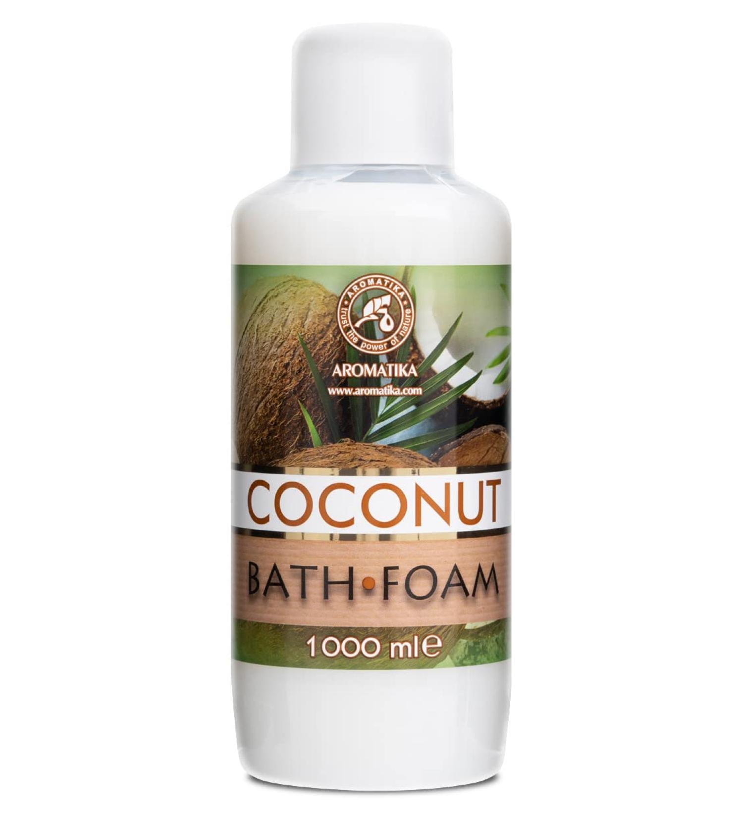 Buy Coconut Bathing Foam 1000ml | Relaxing Aromatherapy Spa Experience | Body Care & Wellness - Buy Online on GoSupps.com