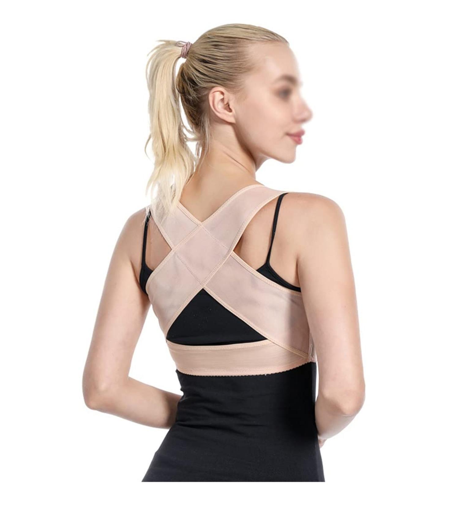 MDLIAN Invisible Hunchback Correction Belt | Body Shaping Underwear for Women | 2XL Skin Color | Orthopedic Posture Support - Buy Online on GoSupps.com