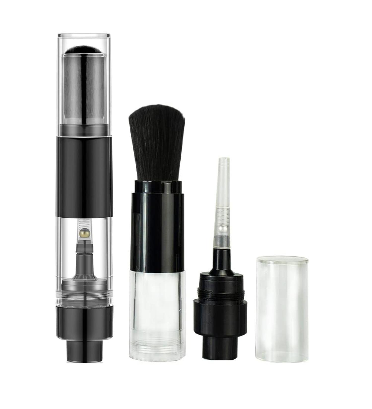 Buy Bling Toman Spray Applicator & Refillable Travel Brush | Powder Face Blush Highlight Contour & Flawless Makeup | International Shipping Available - Buy Online on GoSupps.com