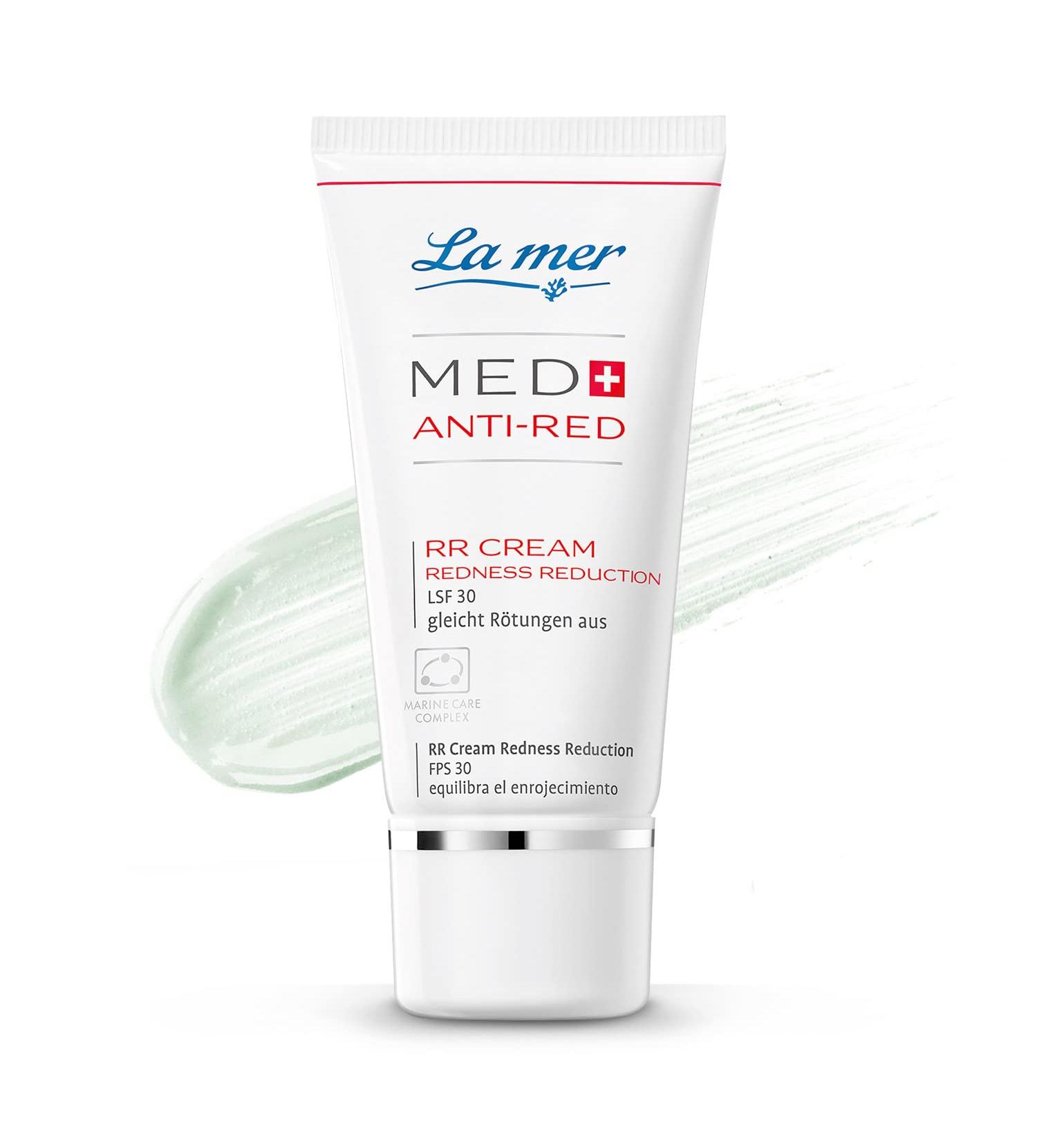 La mer MED+ Anti-Red - Redness Reduction Cream - Conceals Skin Redness - Adapts to Skin Tone - With SPF 30 - For Sensitive and Low-Moisture Skin - 30 ml - Buy Online on GoSupps.com