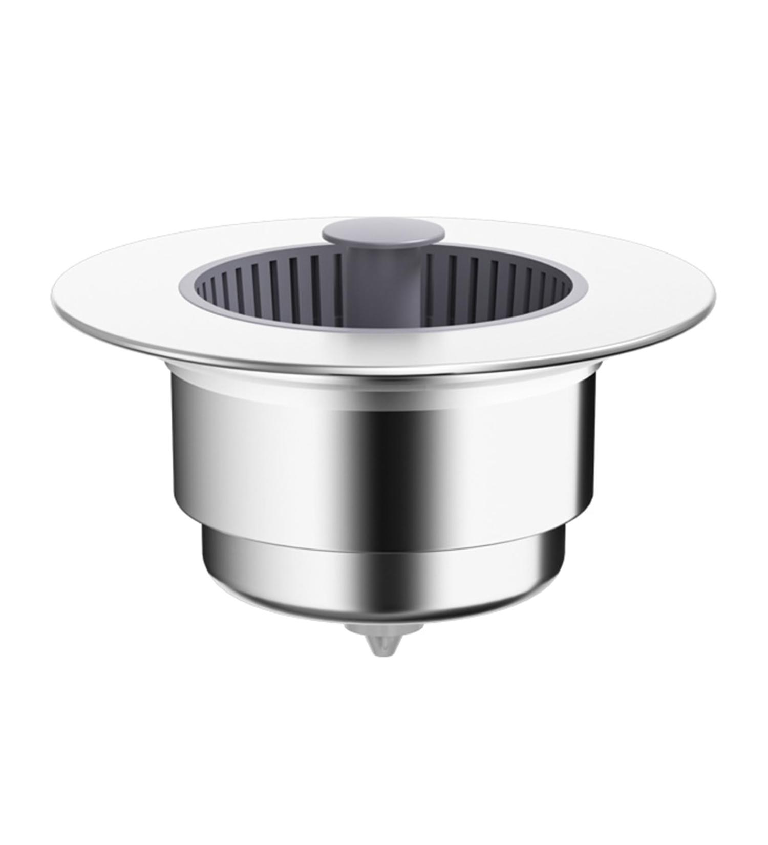 Upgraded Sink Filter Bathroom Shower Hair Filter Catch Drain Cover Kitchen Sink Plug Strainer Hole Easy Waste Disposal Sink Size Basket - Buy Online on GoSupps.com