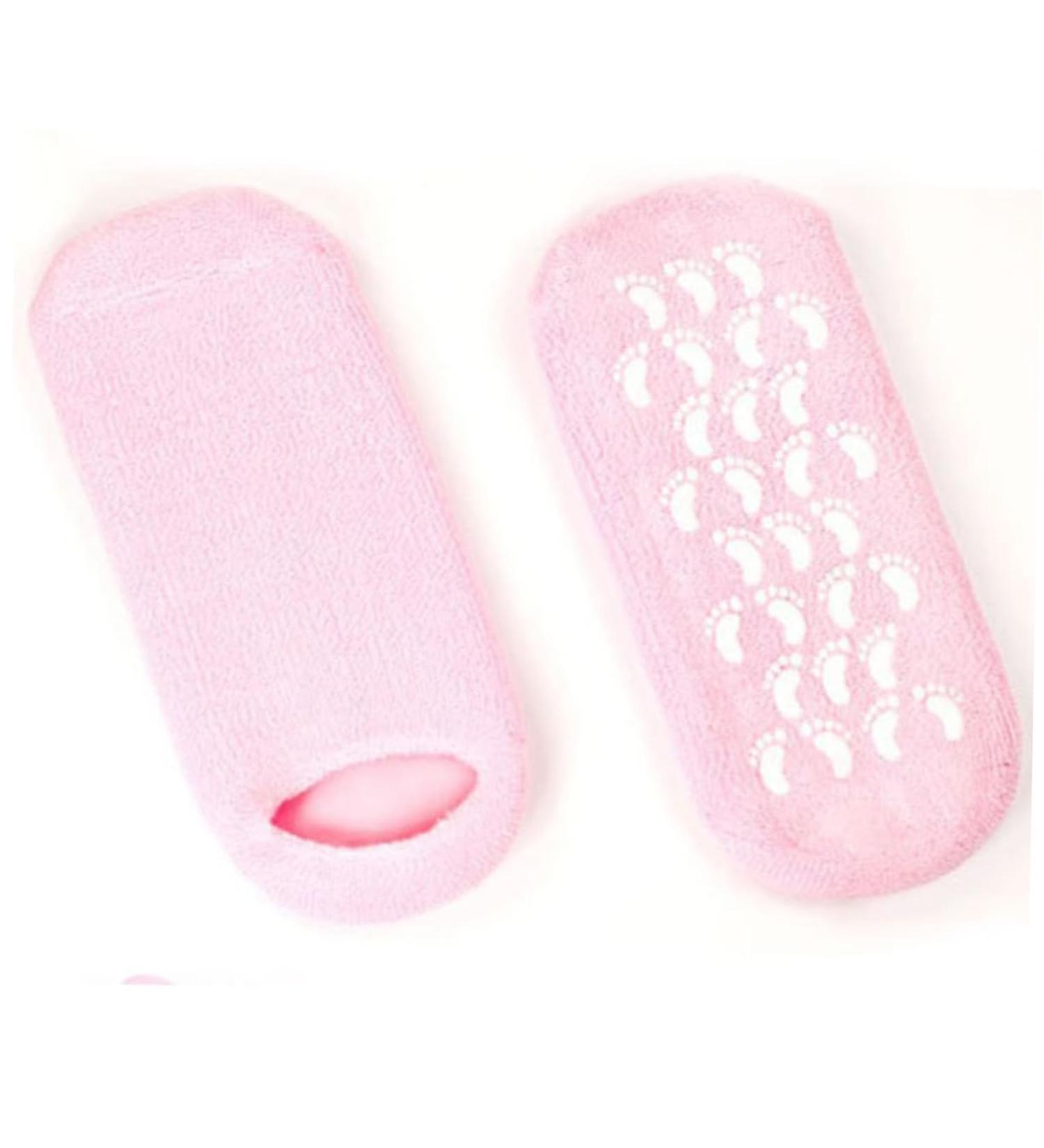 Gel Spa Socks Soft Moisturising Socks Night Gloves Gel Socks For Dry Feet Spa Gloves Features Socks For Women Ladies Socks Socks Miss Foot - Buy Online on GoSupps.com