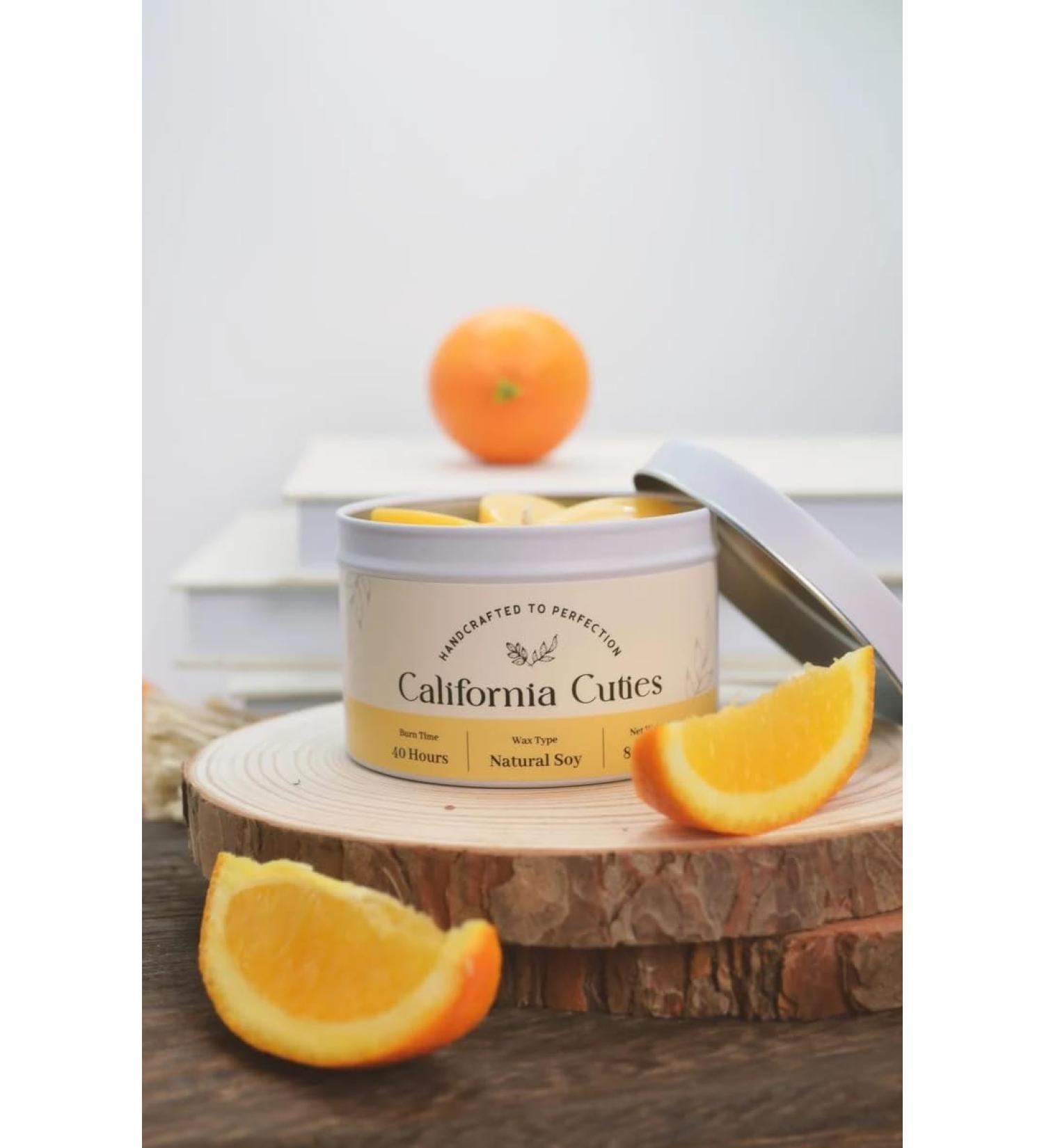 Invigorating California Cuties Candle | All-Natural Soy Wax for Relaxation & Stress Relief | Light Up Your Day | Shop Now - Buy Online on GoSupps.com