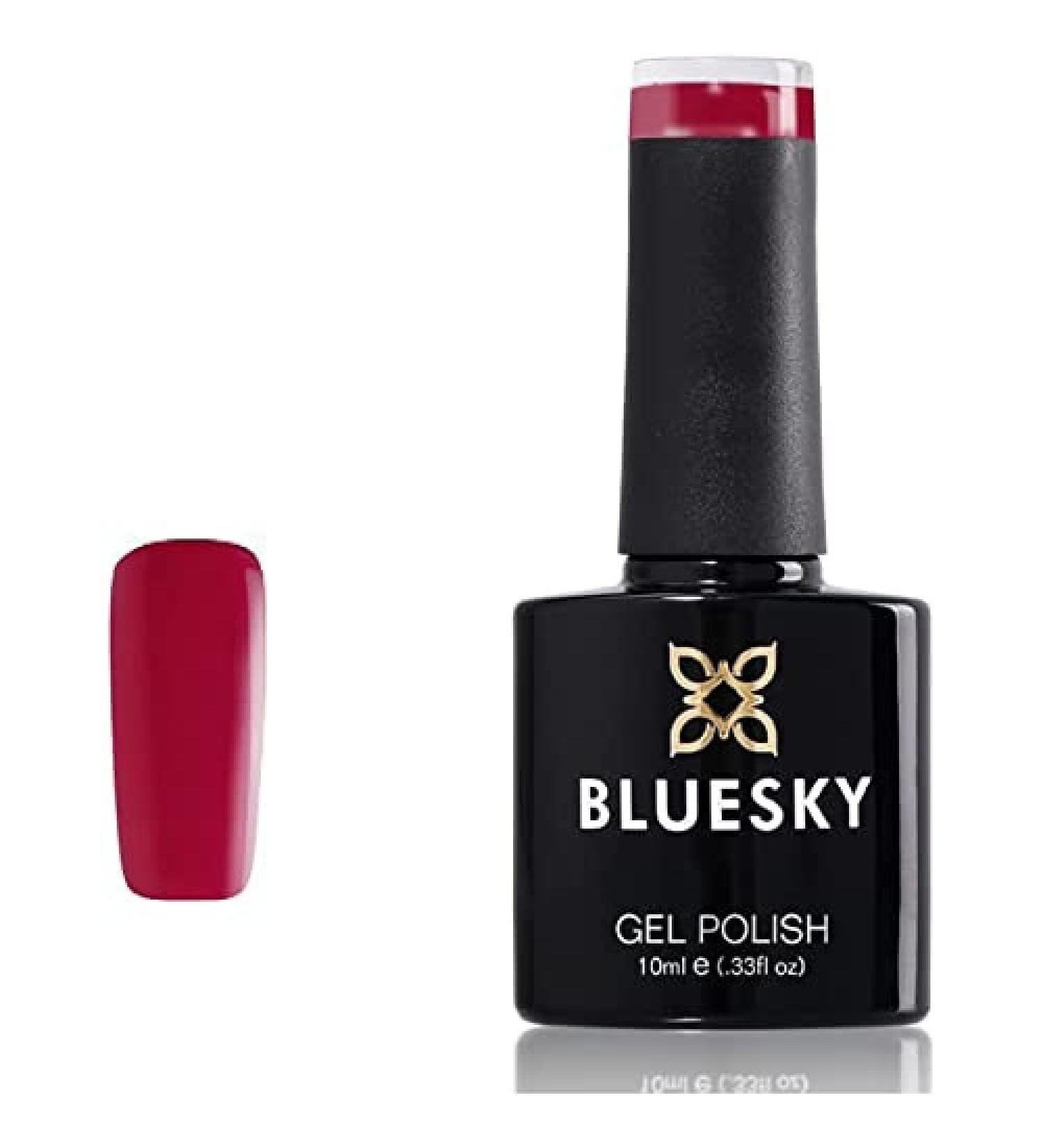 Bluesky Gel Nail Polish Magenta Kiss Cs01 Red Pink Long Lasting Chip Resistant 10 ml (Requires Curing Under UV LED Lamp) Magenta Kiss Cs01 10 ml (Pack of 1) - Buy Online on GoSupps.com