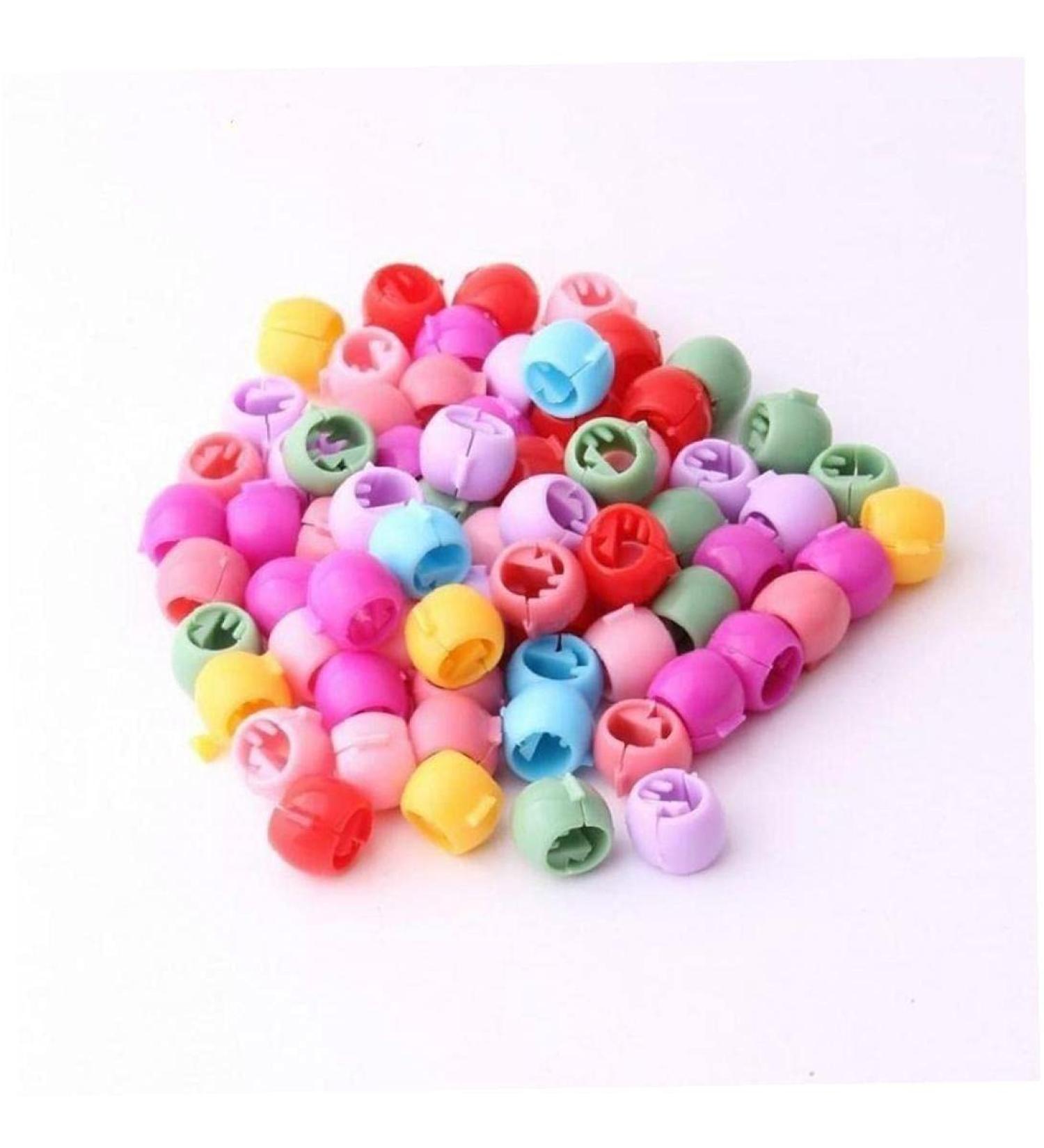 Ruluti 80 Mini Hair Gripper Clips - Candy Color Hair Accessories for Women & Girls | Perfect for Braids & Hairstyles - Buy Online on GoSupps.com