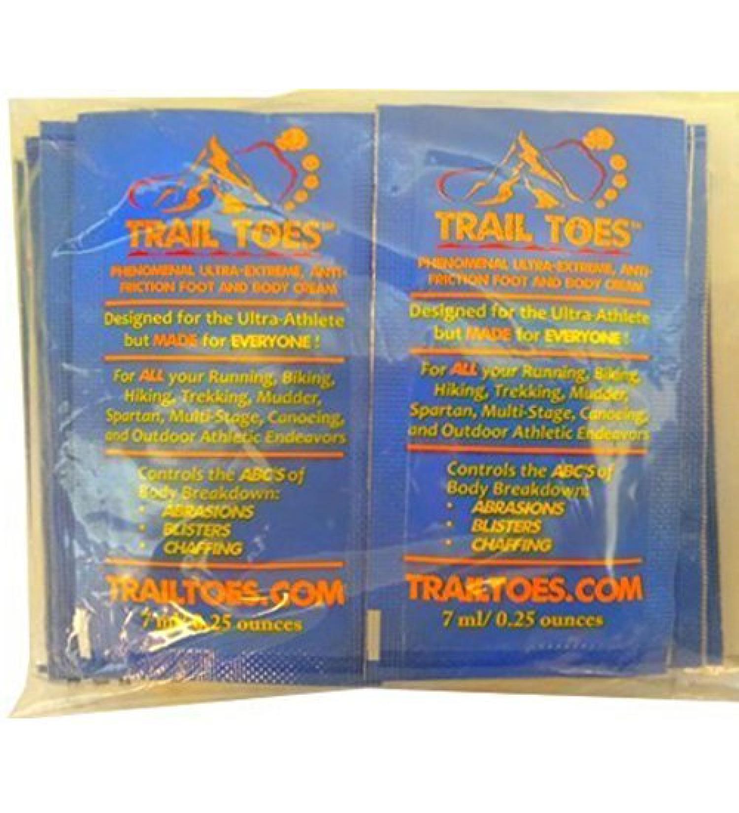 7 Gram (70g Total)-10 Single Use Phenomenal Ultra Extreme Anti Friction Foot and Body Cream Packets.