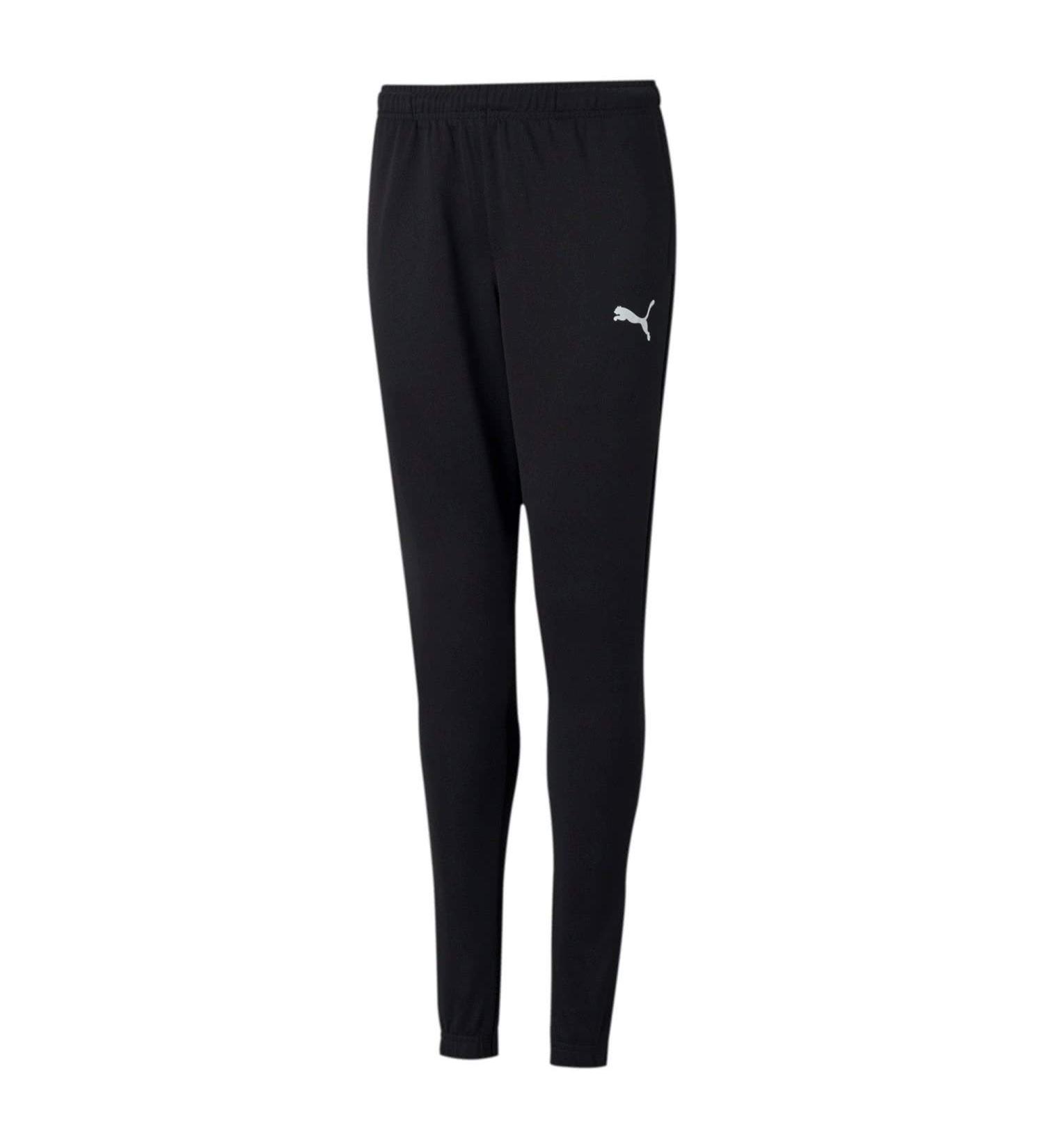 PUMA Unisex Kids Teamrise Poly Training Pants J Jogging Pants Black White 176 Solid