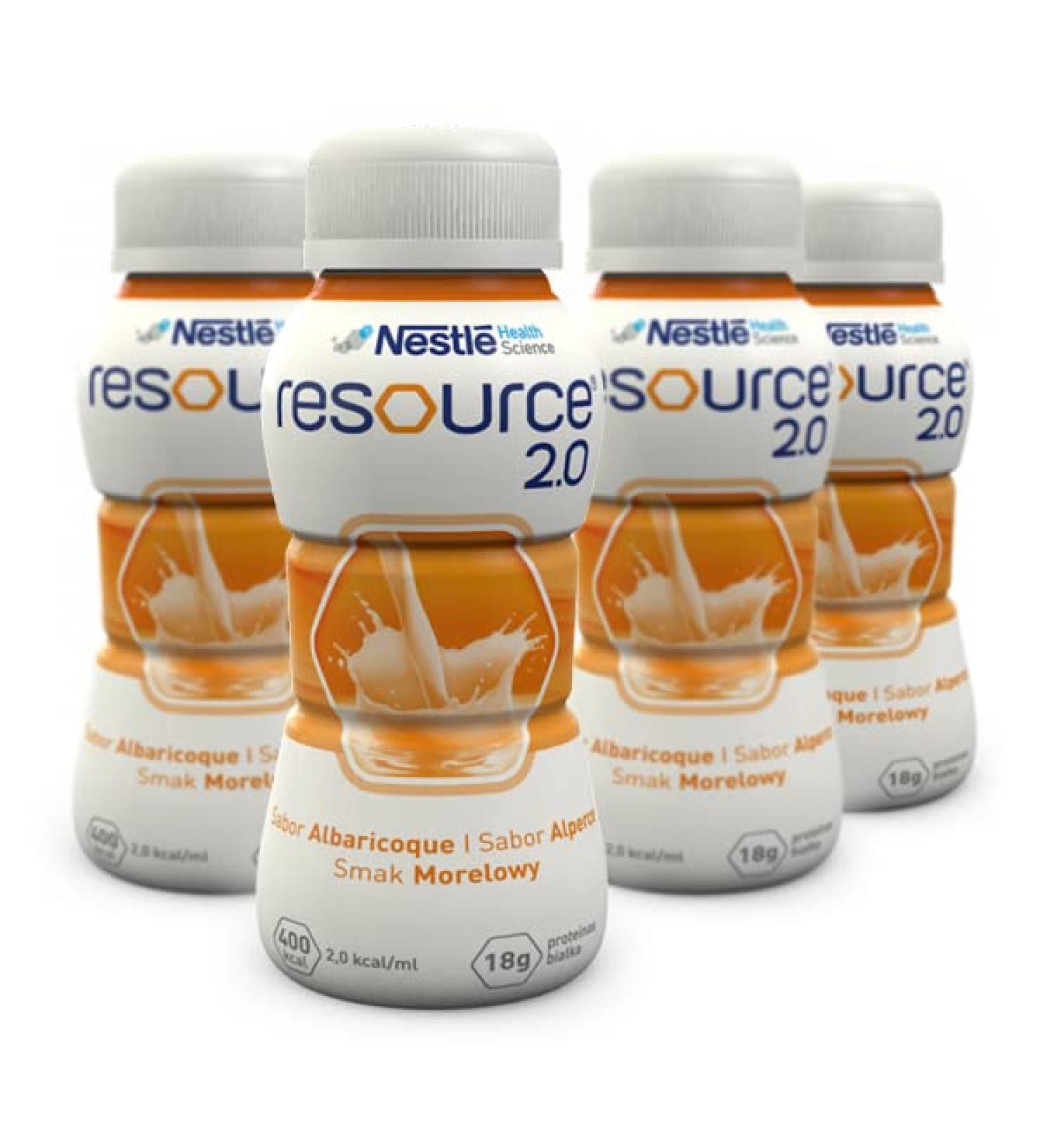 Nestle Resource 20 Alperce 200 ml x 4