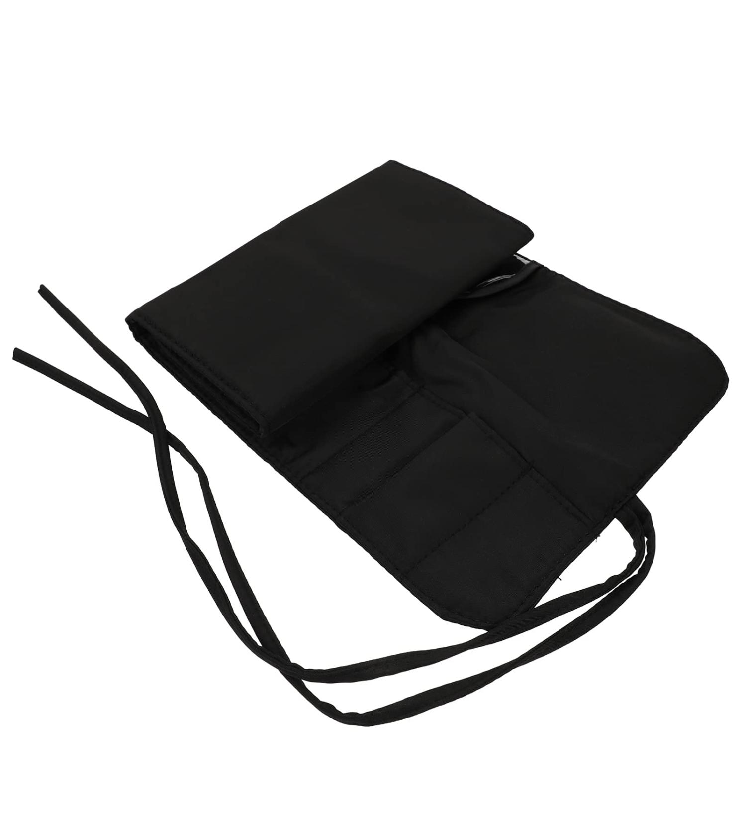 Beaupretty Makeup Brush Roller Case - Nylon Makeup Brush Organizer & Travel Pouch - 53x2cm Black - Buy Online on GoSupps.com