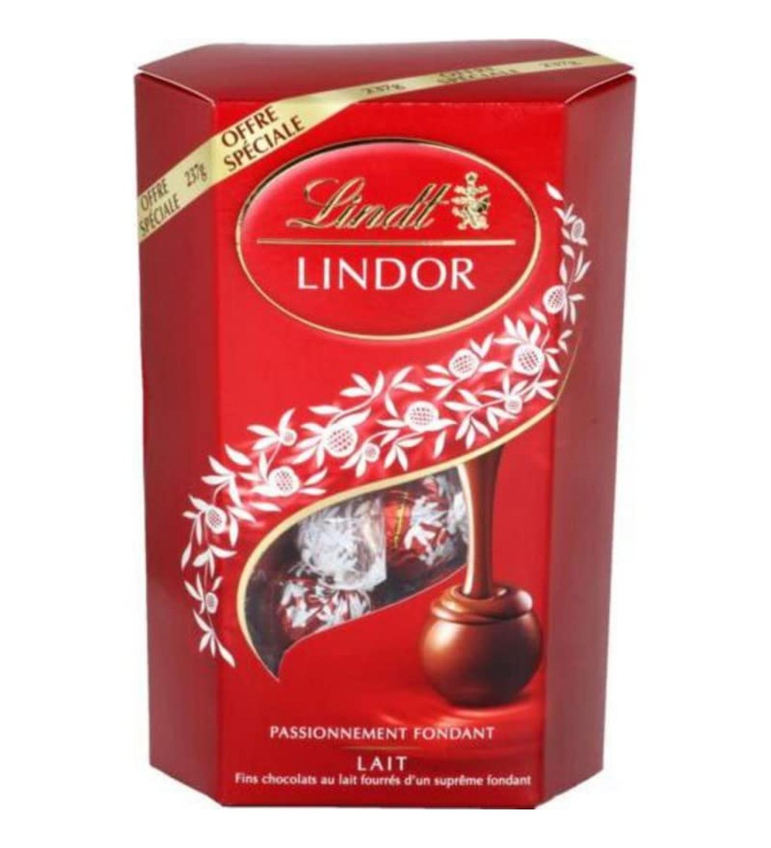 Lindt Lindor Milk Chocolate - 237g Pack