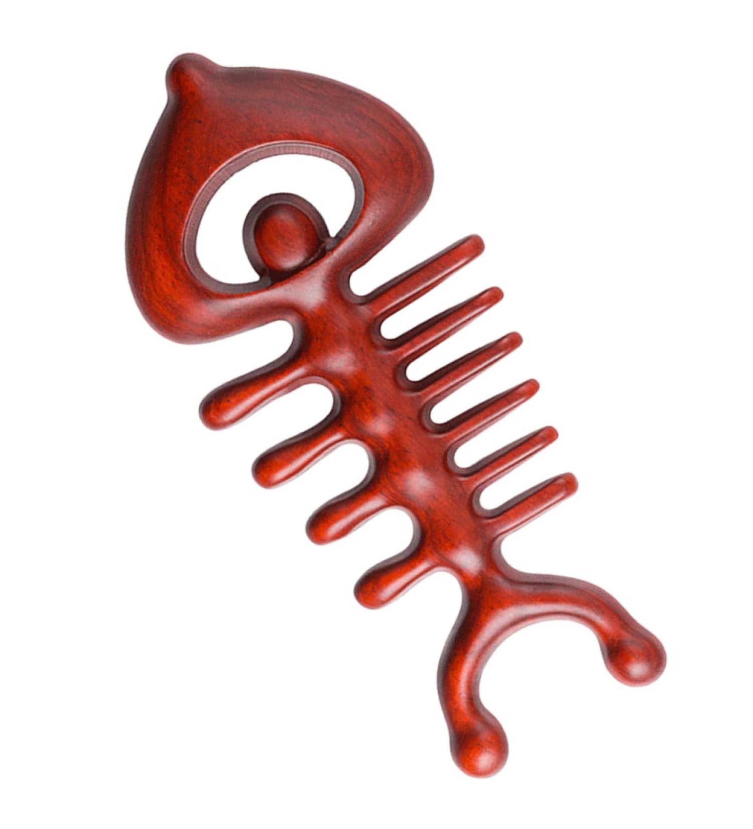 Magiclulu Body Massage Device - Wooden Gua Sha Tool for Creative Massage & Pain Relief | International Shipping Available - Buy Online on GoSupps.com