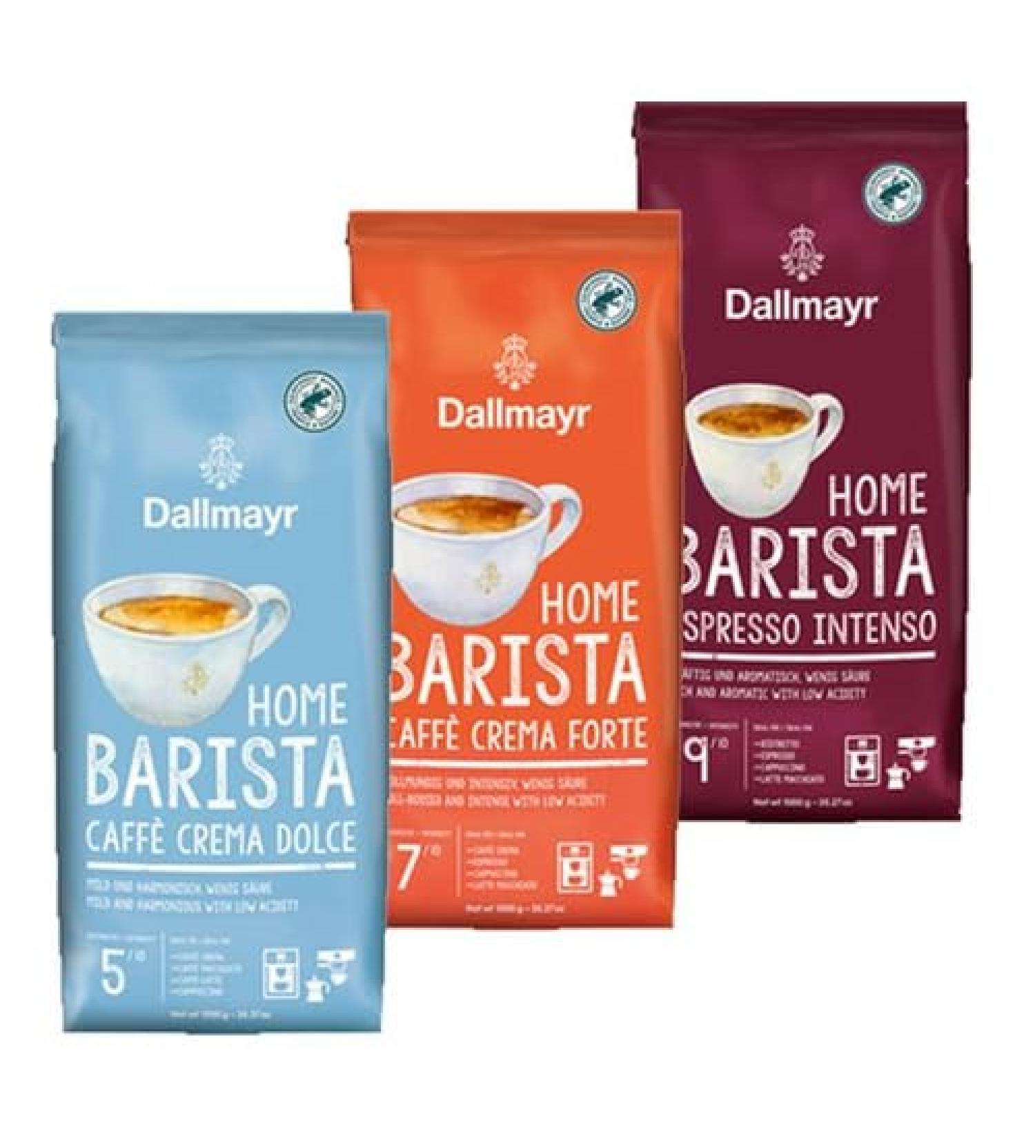 Dallmayr - Home Barista Trial package Beans - 3x 1kg