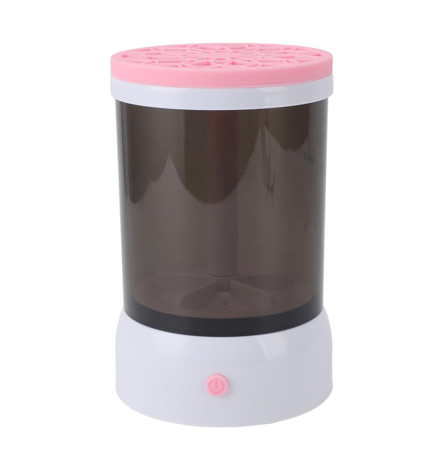 Electric Makeup Brush Cleaner | Quick 10-Minute USB Cleaning | Travel-Friendly 1200mAh - Pink - Buy Online on GoSupps.com