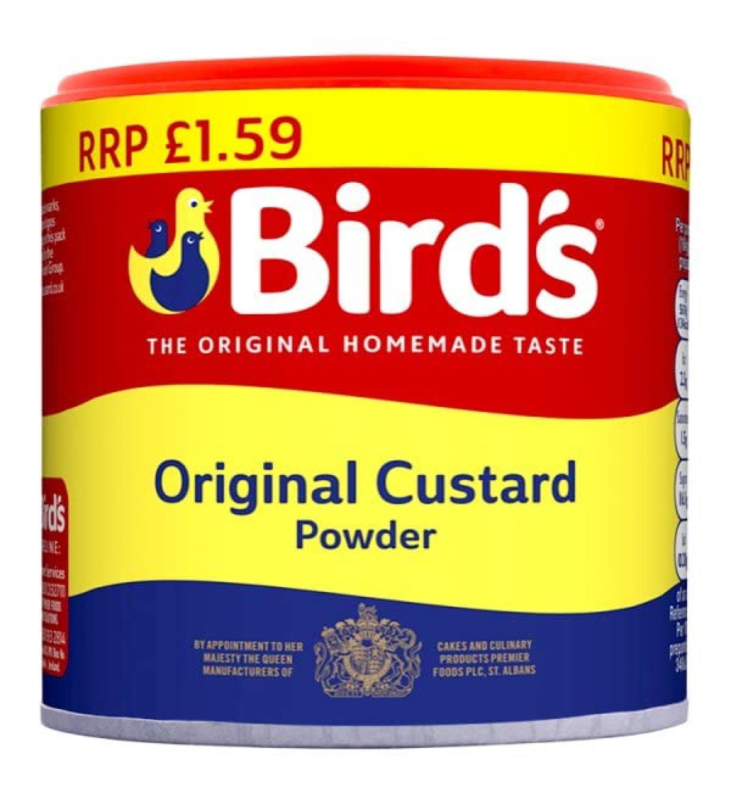 Birds Original Custard Powder 6 x 250g (Price Marked)
