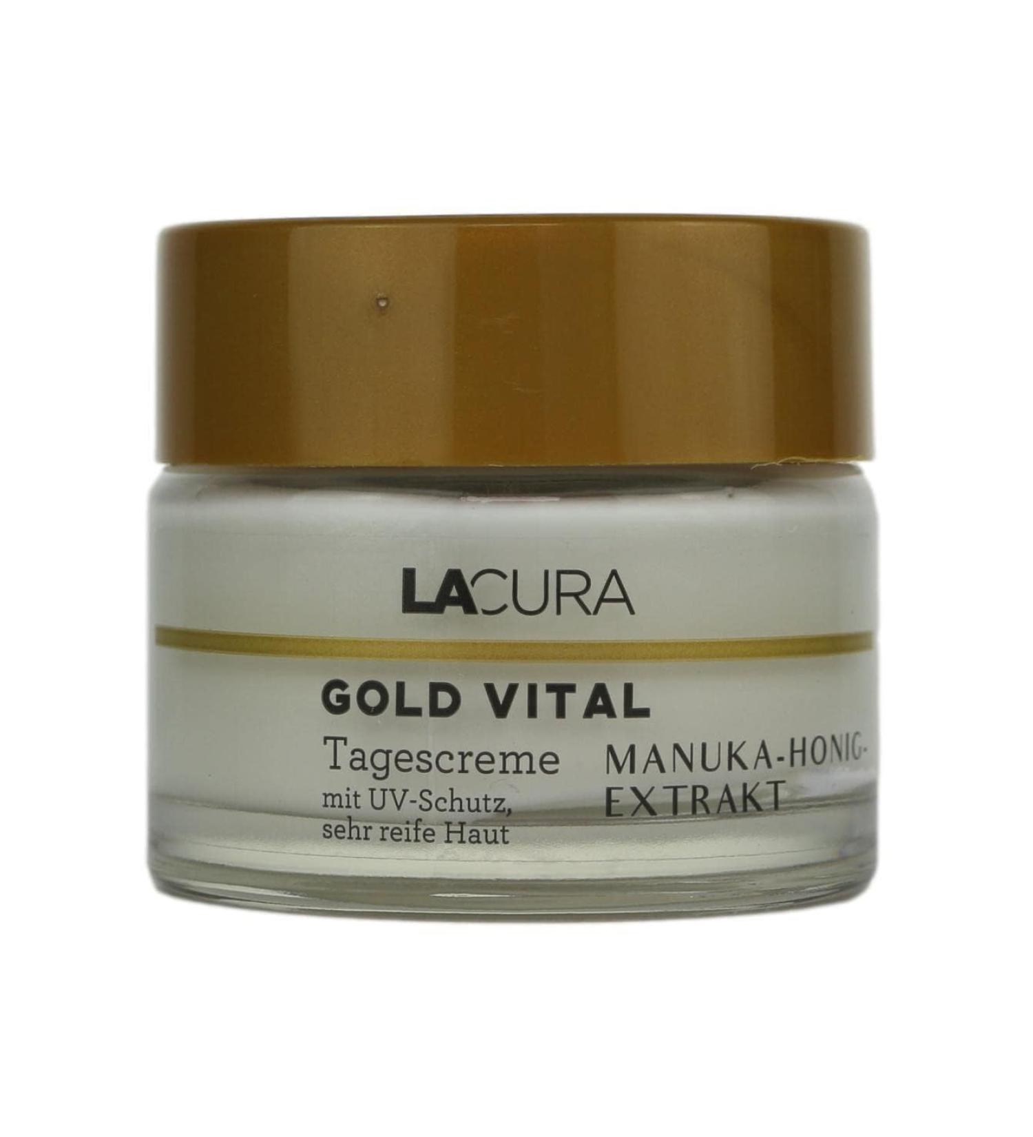 Lacura Gold Vital Day Cream with Manuka Honey Extract Very Mature Skin 50 ml