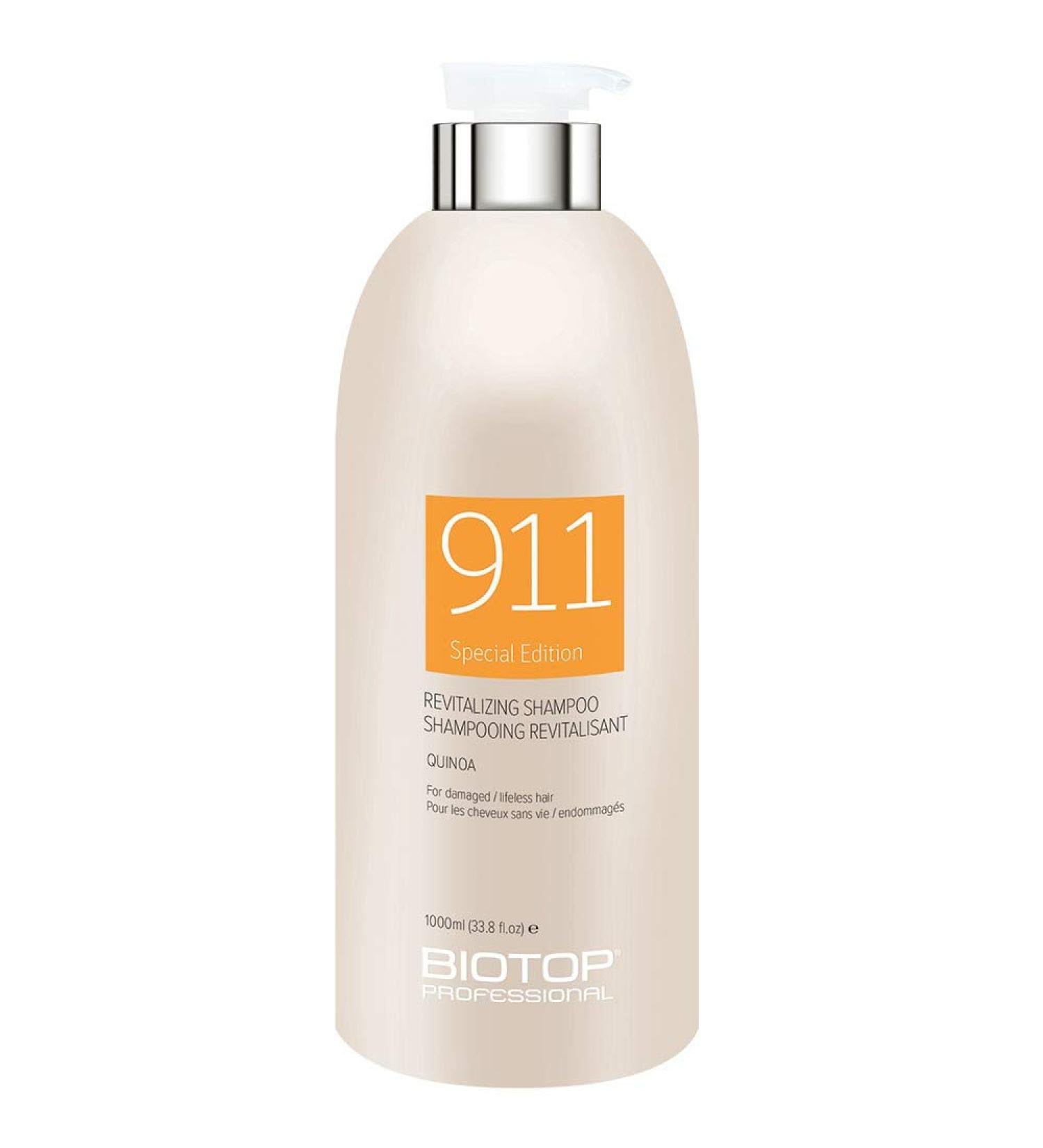 Biotop Shampoo 911 Quinoa for Dry Damaged Hair 1000ml 33fl.oz