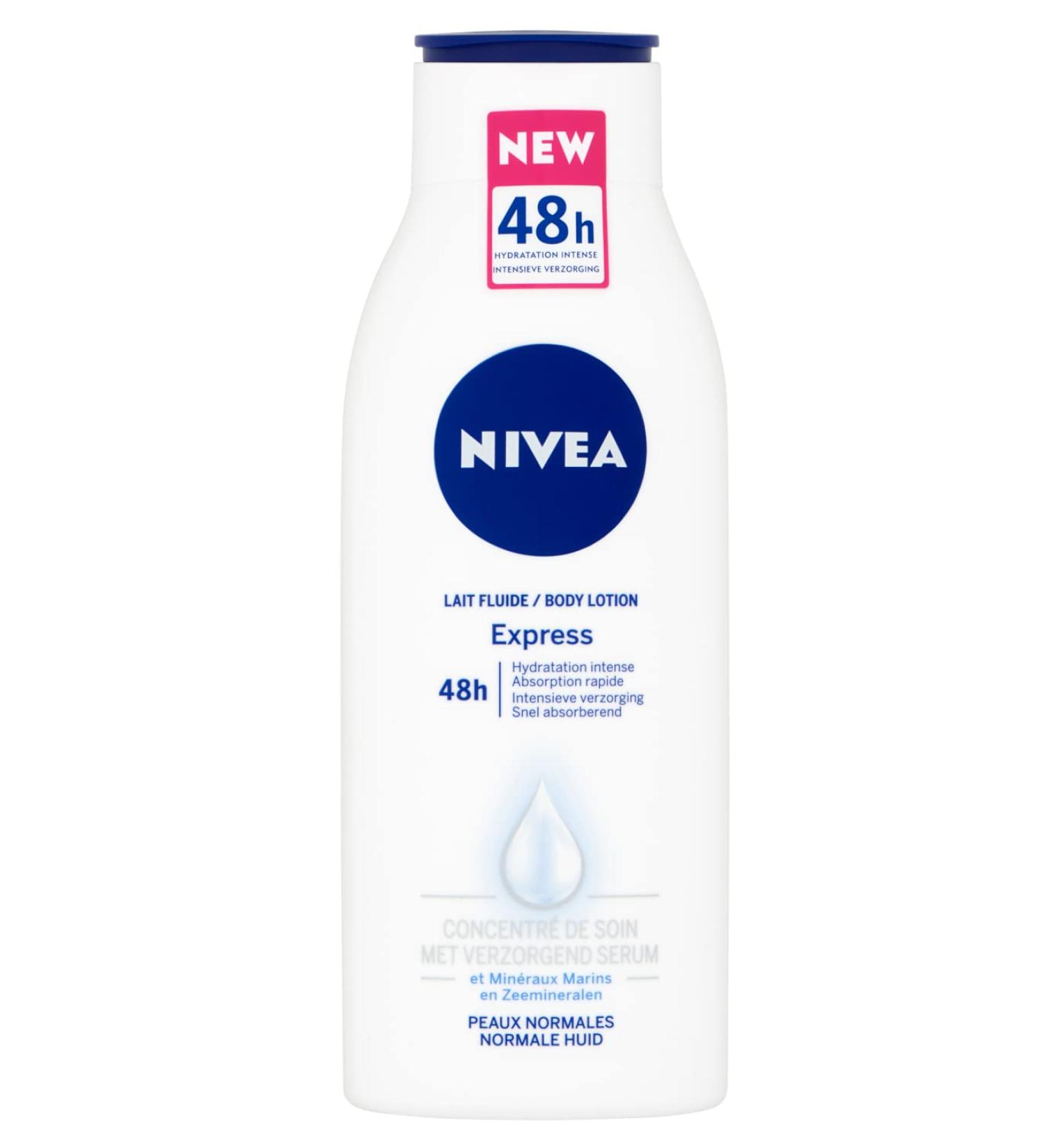 Nivea Express Lotion pour le corps 400 g Sans parfum 400 ml (Lot de 1)
